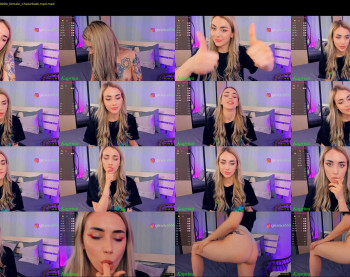tonsykaprina — 15 minute Chaturbate couple cam show recording, 1080p, Mar 17, 2021