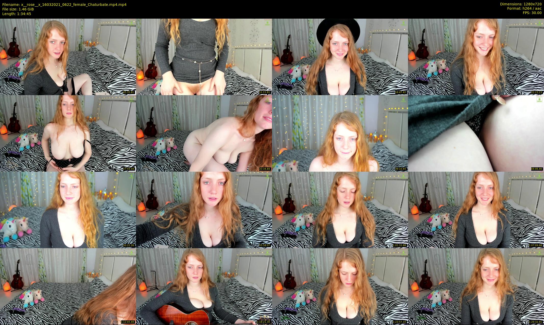 x__rose__x — 95 minute Chaturbate female cam show recording, 720p, Mar 16, 2021