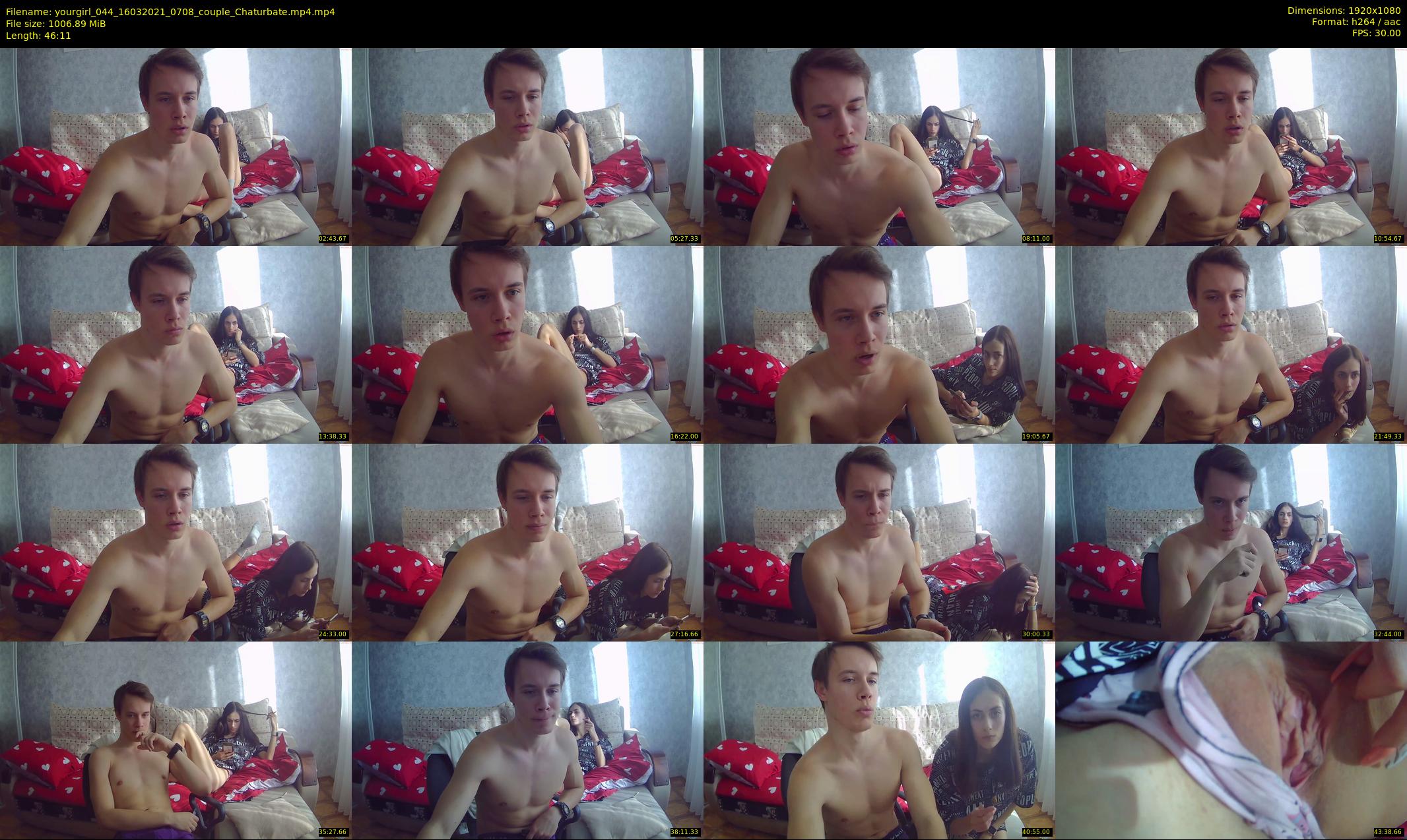 yourgirl_044 — 47 minute Chaturbate couple cam show recording, 1080p, Mar 16, 2021