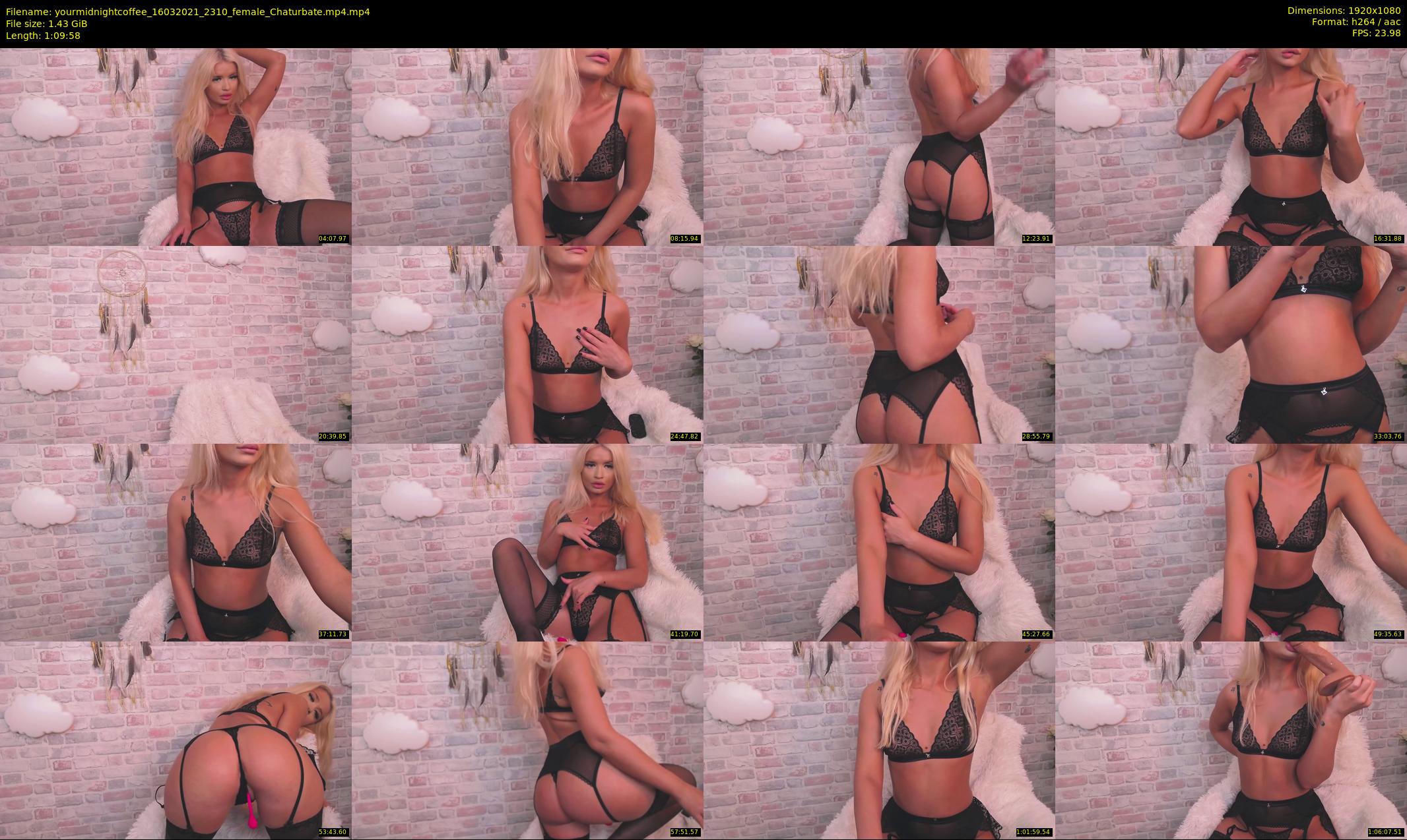 yourmidnightcoffee — 70 minute Chaturbate female cam show recording, 1080p, Mar 16, 2021