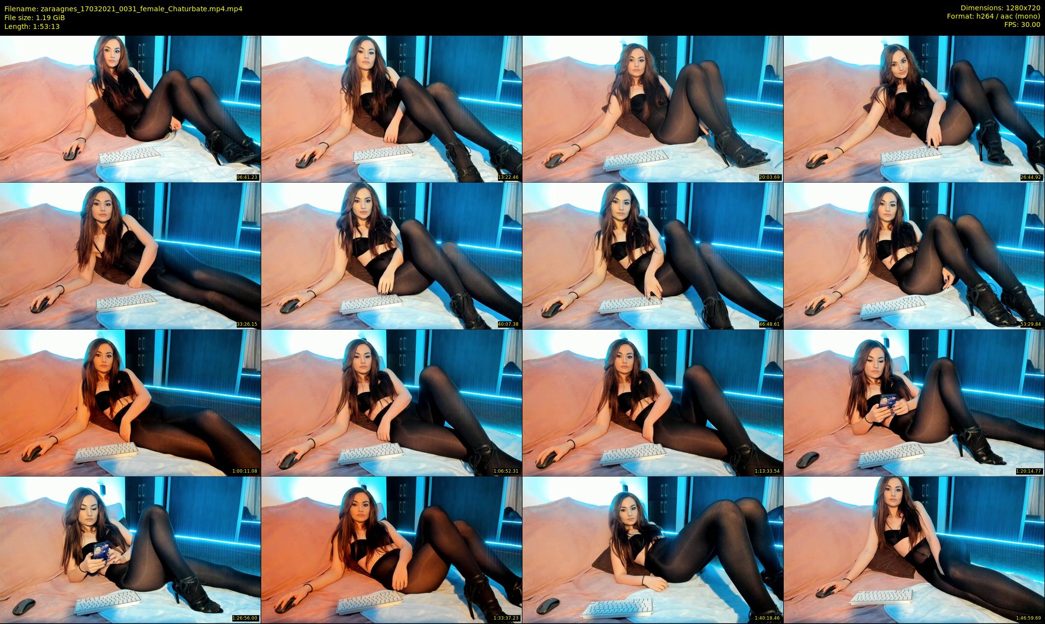 zaraagnes — 114 minute Chaturbate female cam show recording, 720p, Mar 17, 2021