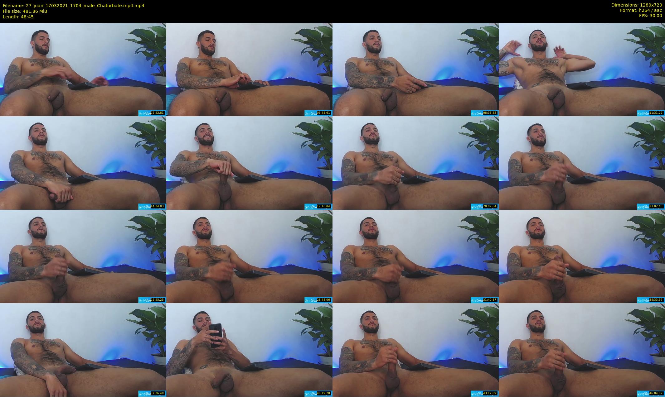 27_juan — 49 minute Chaturbate male cam show recording, 720p, Mar 17, 2021