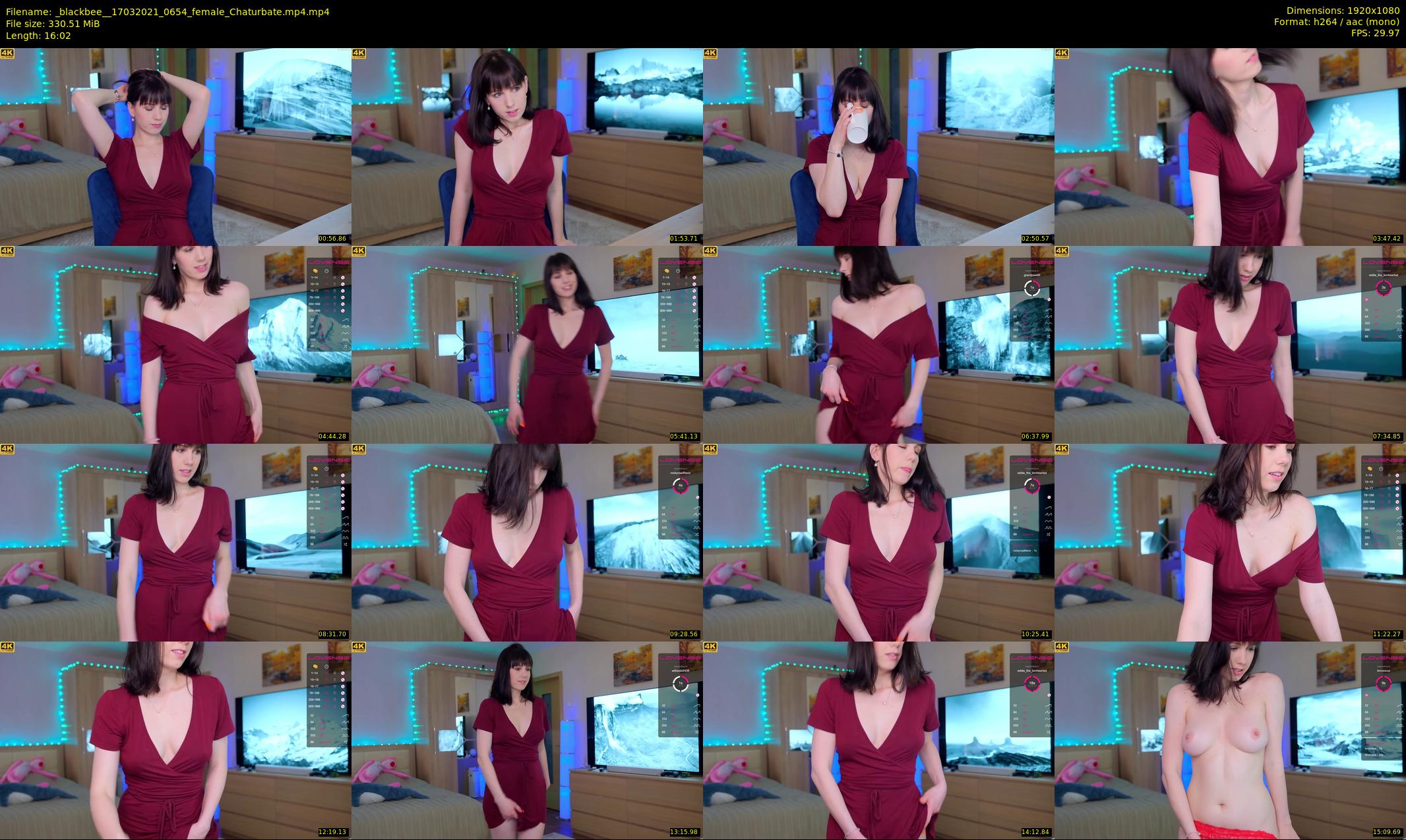 _blackbee_ — 17 minute Chaturbate female cam show recording, 1080p, Mar 17, 2021