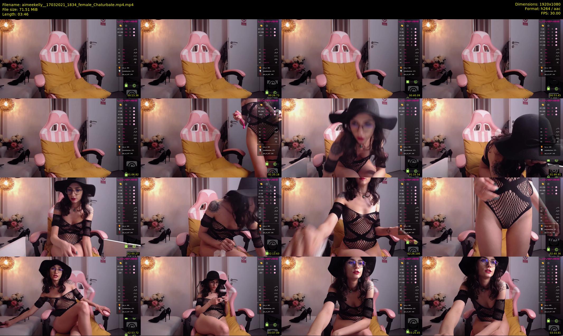 aimeekelly_ — 4 minute Chaturbate female cam show recording, 1080p, Mar 17, 2021