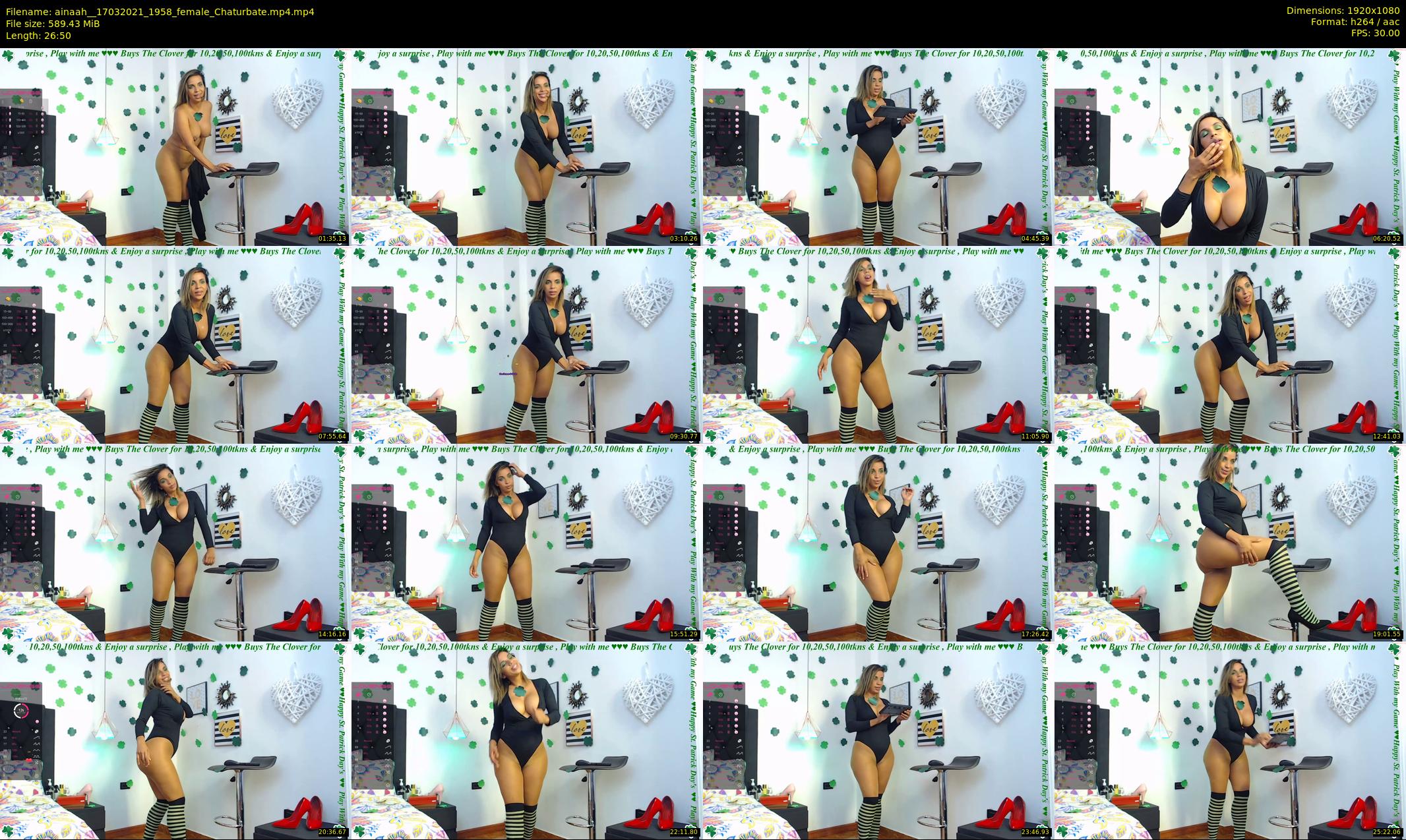 ainaah_ — 27 minute Chaturbate female cam show recording, 1080p, Mar 17, 2021