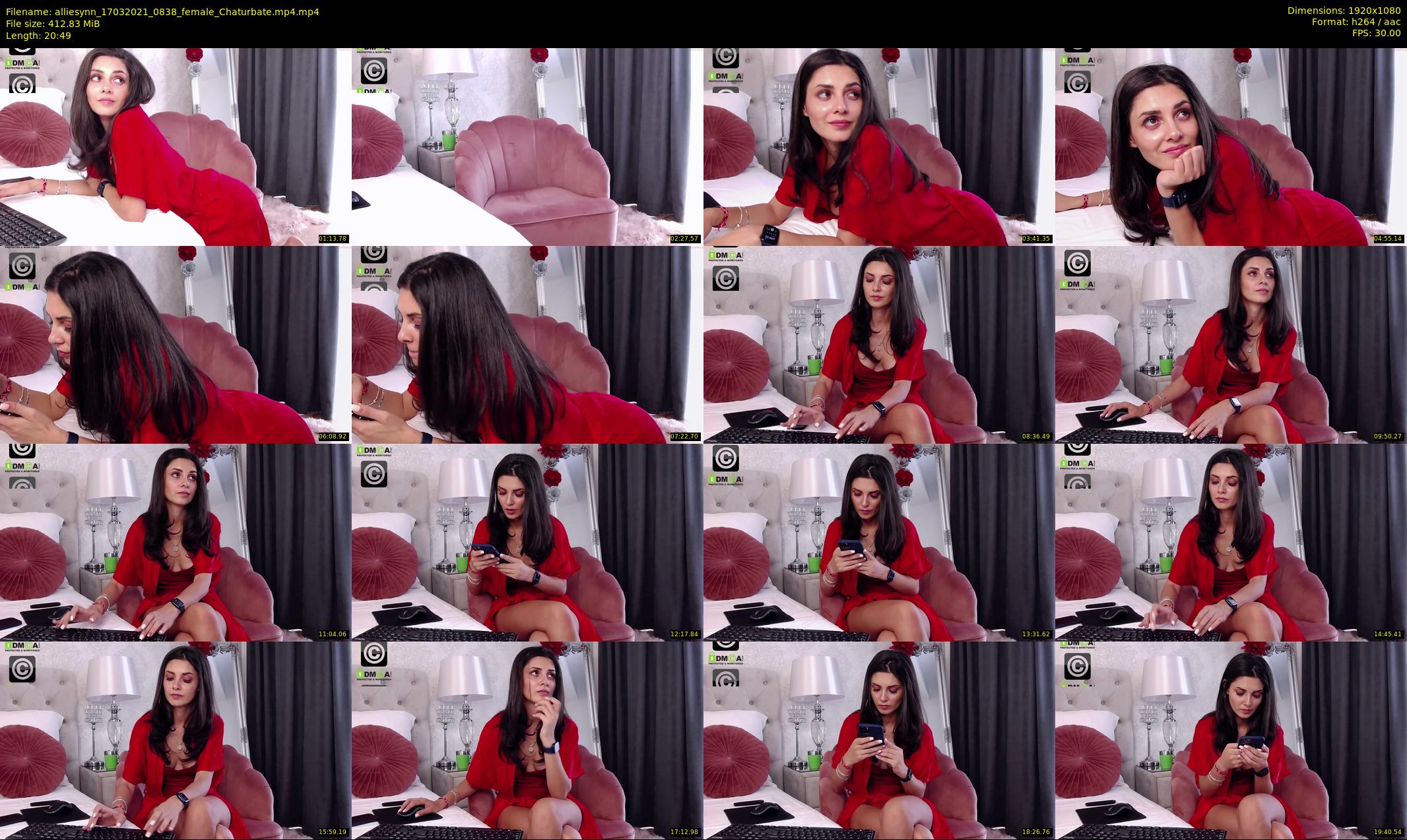alliesynn — 21 minute Chaturbate female cam show recording, 1080p, Mar 17, 2021