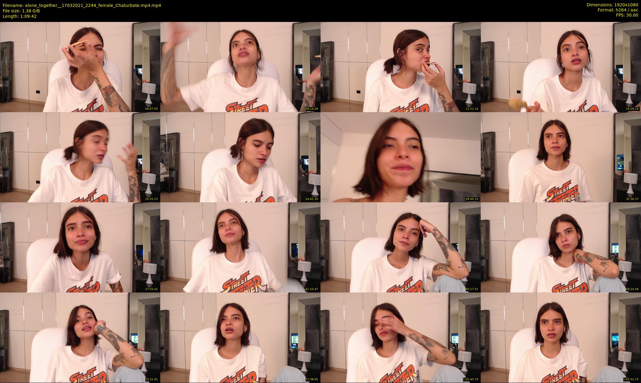 alone_together_ — 70 minute Chaturbate female cam show recording, 1080p, Mar 17, 2021