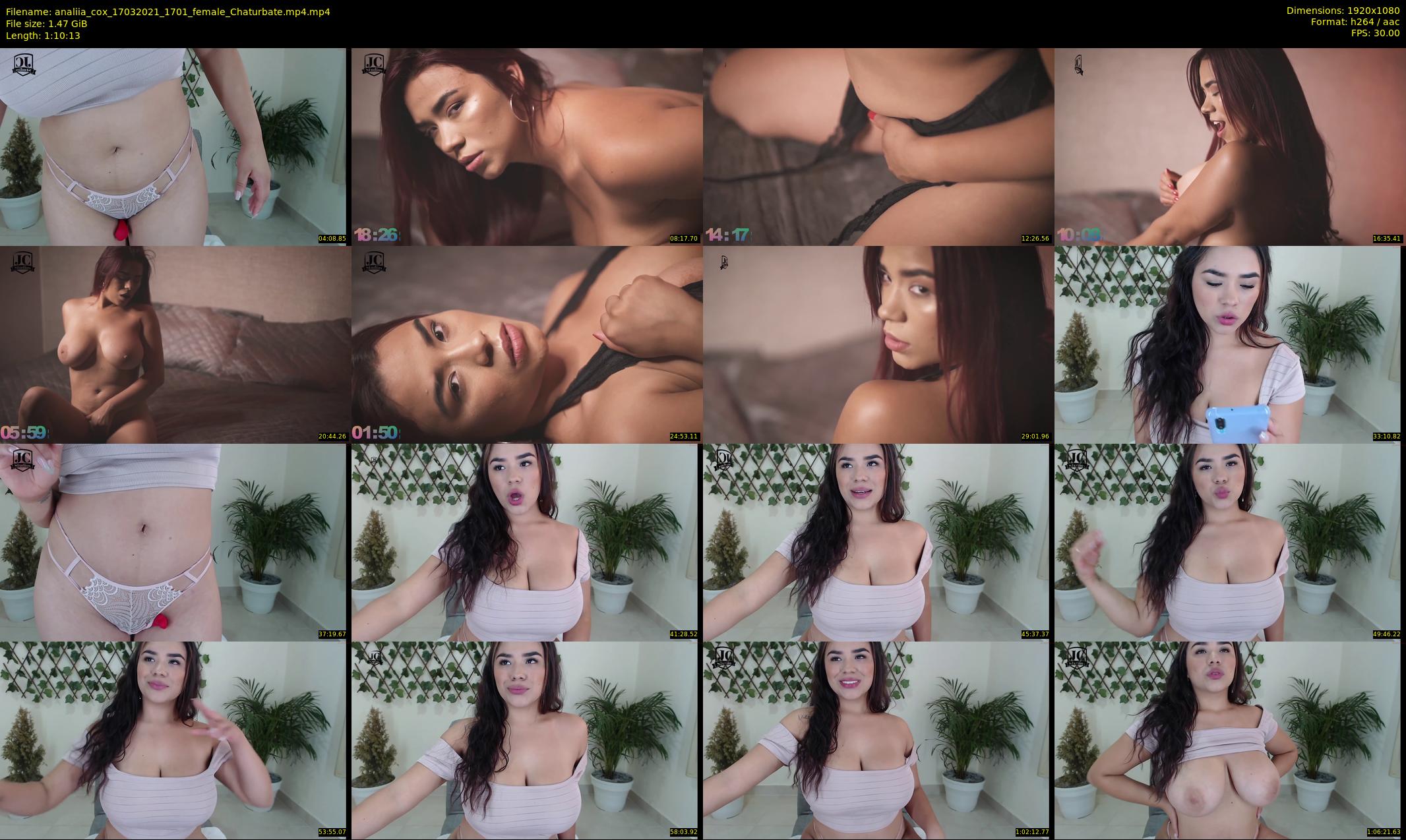 analiia_cox — 71 minute Chaturbate female cam show recording, 1080p, Mar 17, 2021