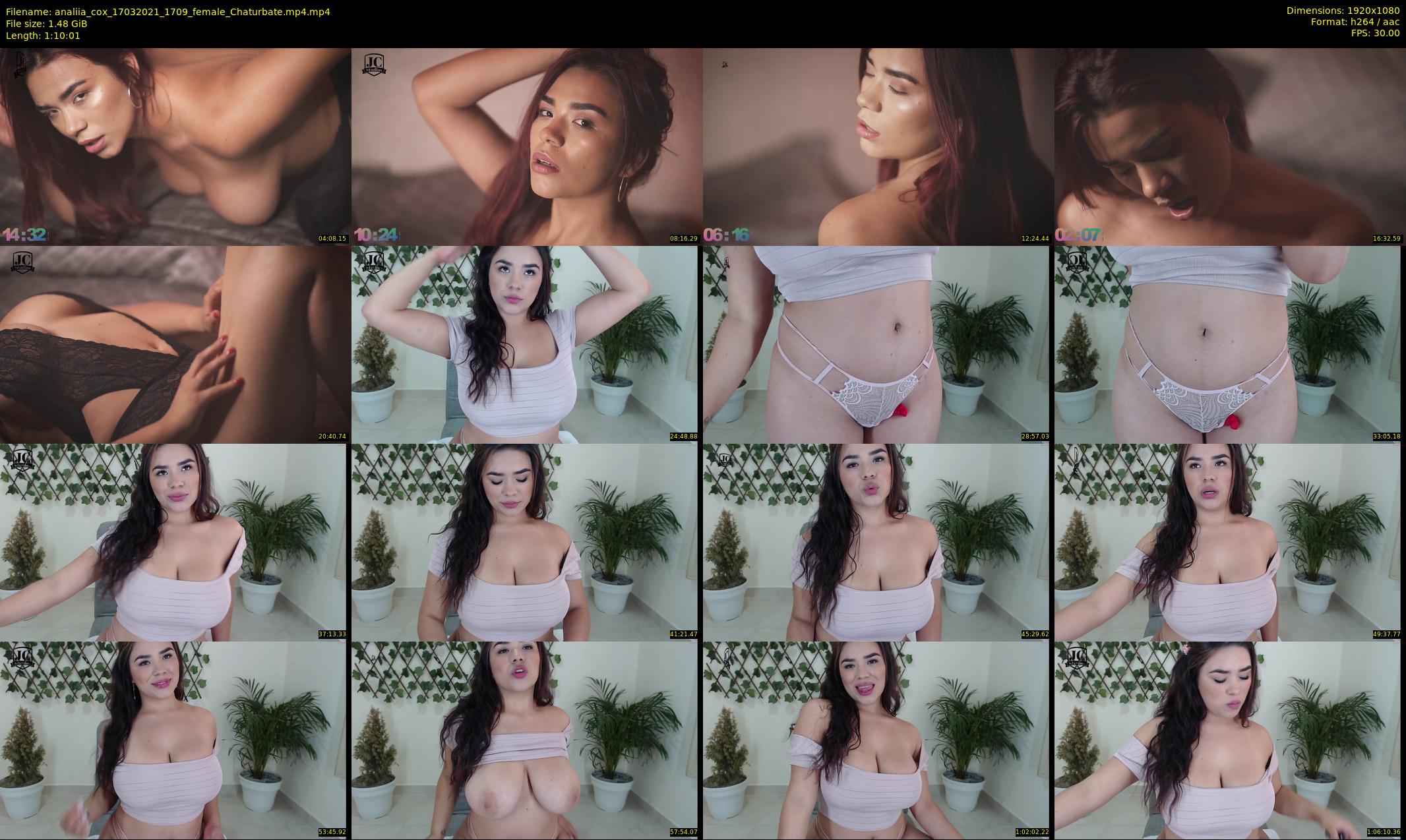 analiia_cox — 71 minute Chaturbate female cam show recording, 1080p, Mar 17, 2021