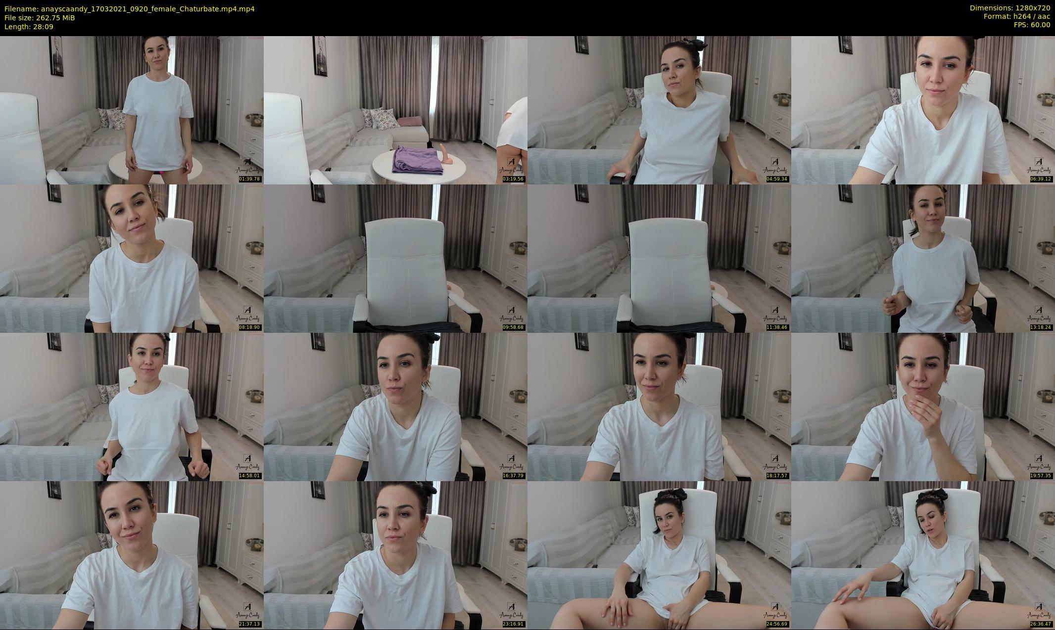 anayscaandy — 29 minute Chaturbate female cam show recording, 720p, Mar 17, 2021