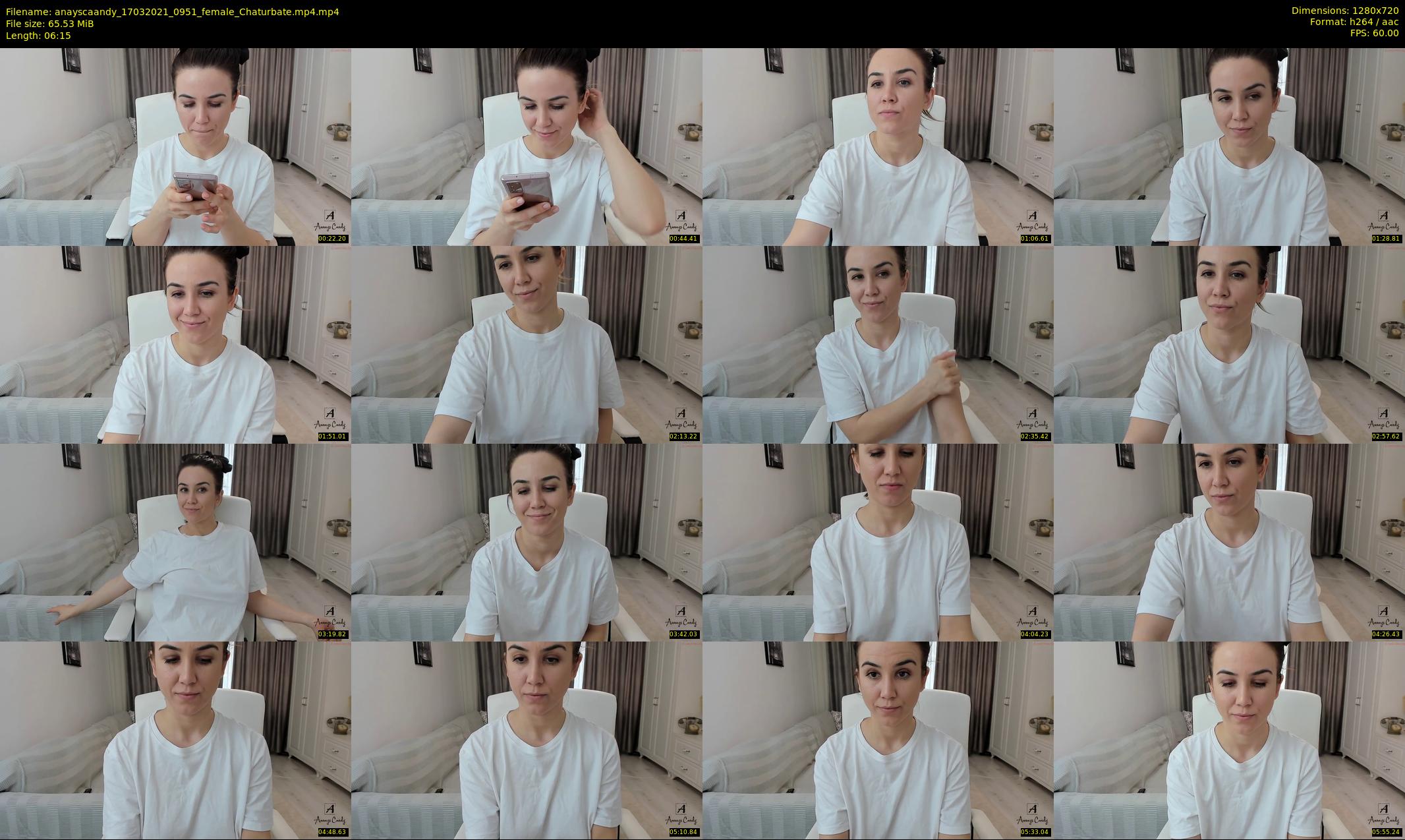 anayscaandy — 7 minute Chaturbate female cam show recording, 720p, Mar 17, 2021