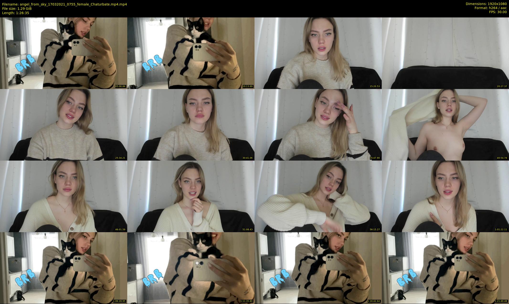 angel_from_sky — 87 minute Chaturbate female cam show recording, 1080p, Mar 17, 2021
