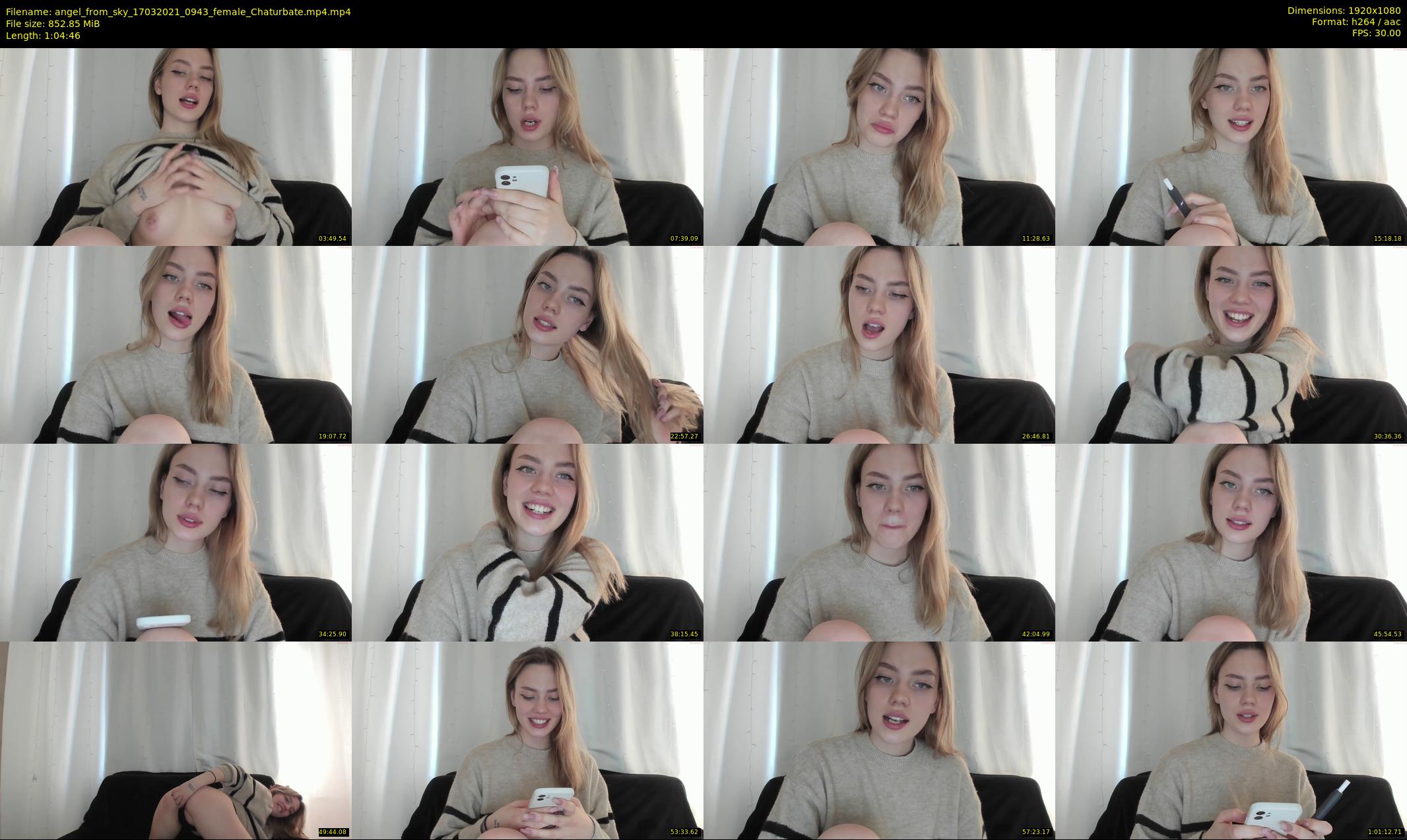 angel_from_sky — 65 minute Chaturbate female cam show recording, 1080p, Mar 17, 2021
