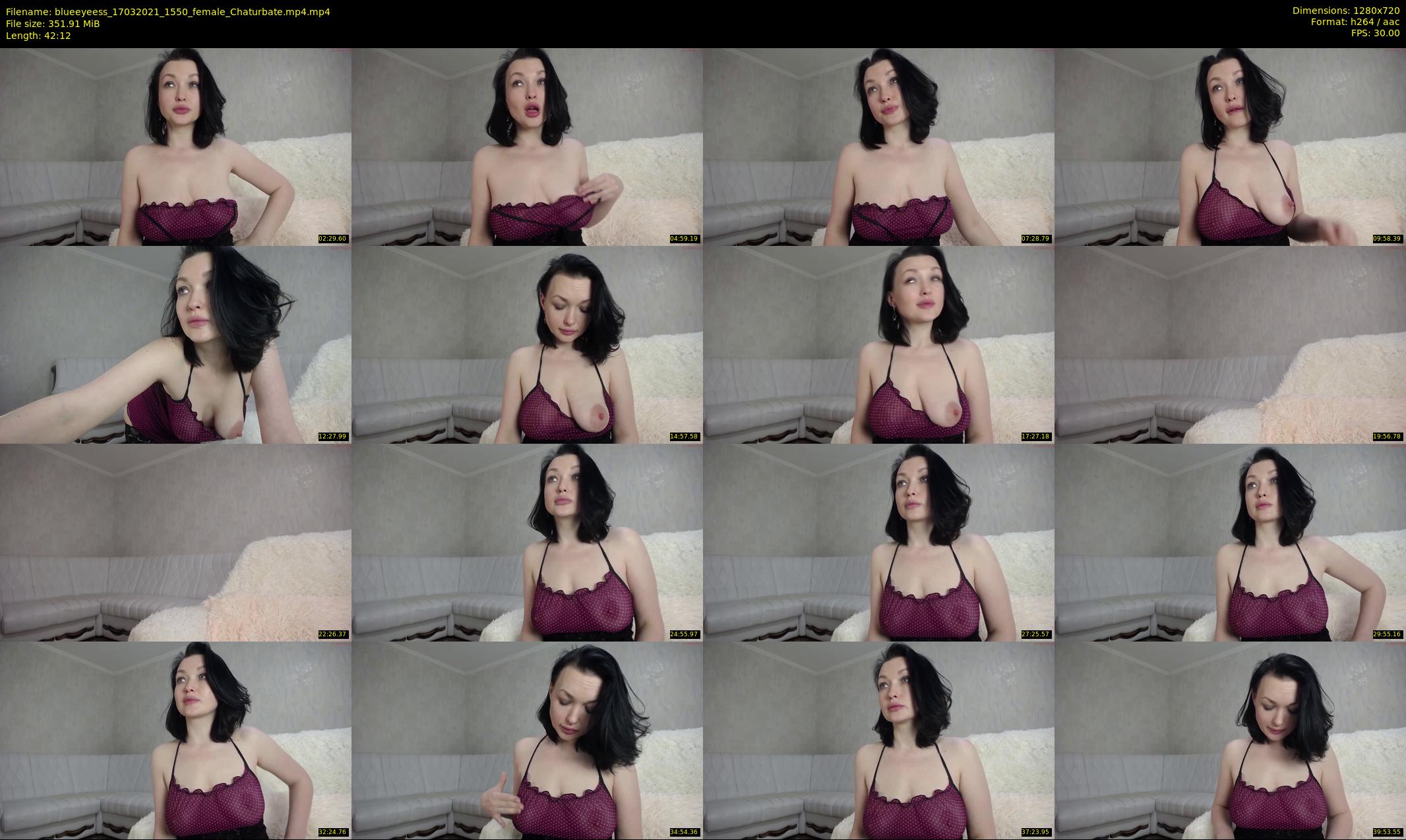 blueeyeess — 43 minute Chaturbate female cam show recording, 720p, Mar 17, 2021