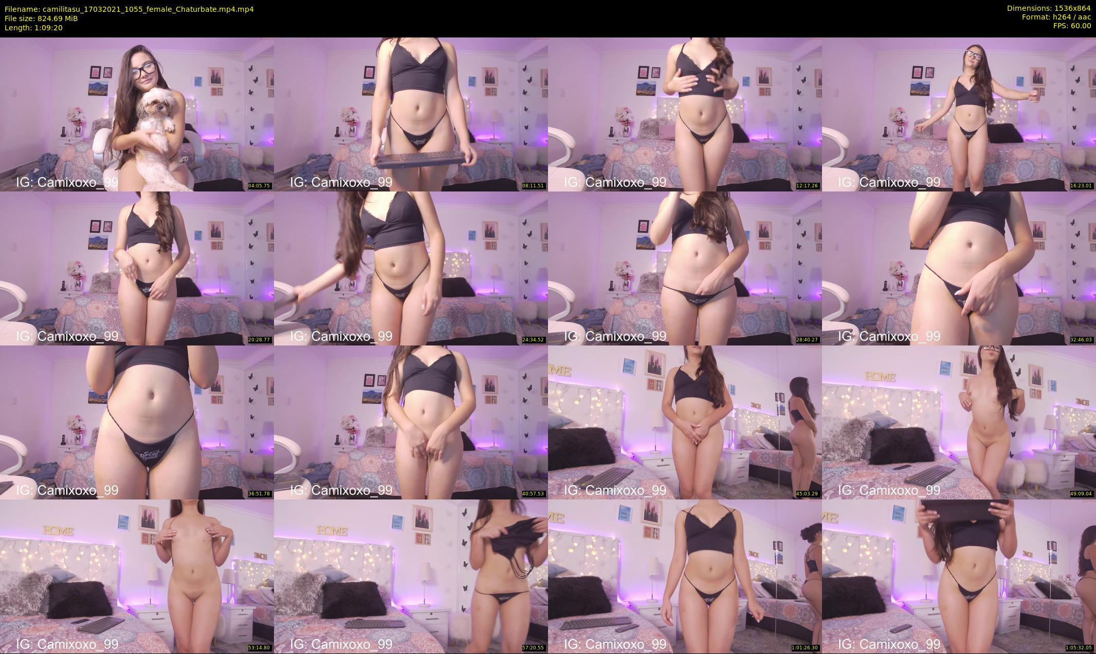 camilitasu — 70 minute Chaturbate female cam show recording, 720p, Mar 17, 2021