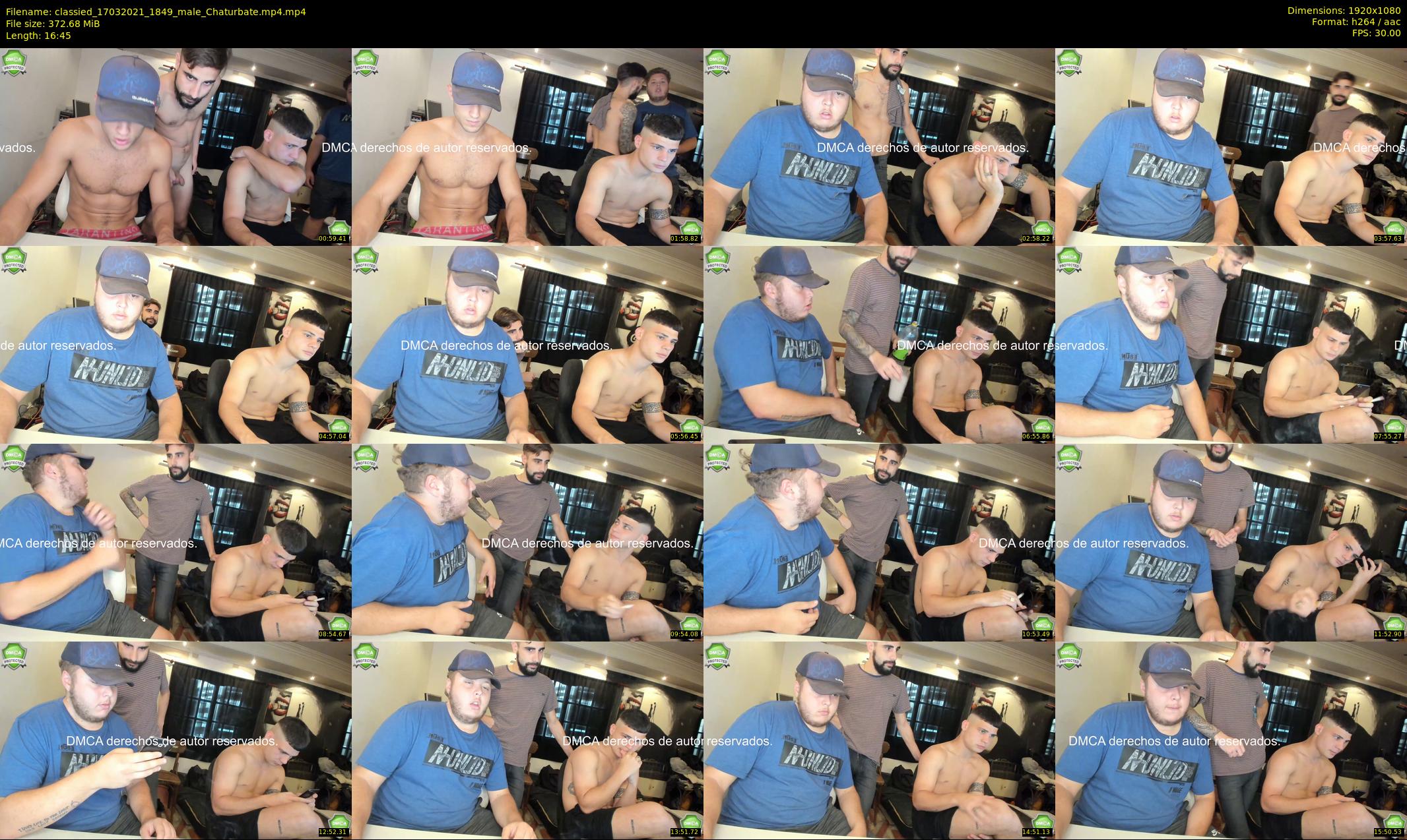 classied — 17 minute Chaturbate male cam show recording, 1080p, Mar 17, 2021