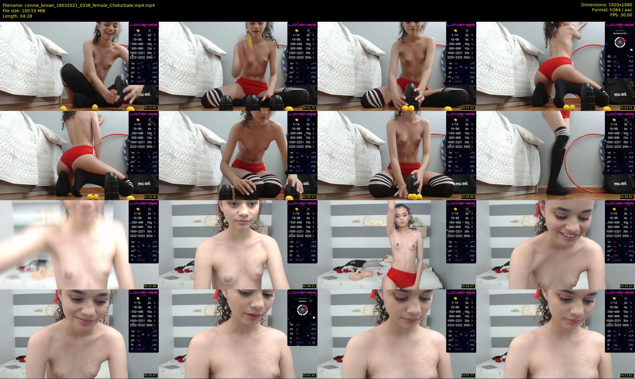 connie_brown — 5 minute Chaturbate female cam show recording, 1080p, Mar 18, 2021