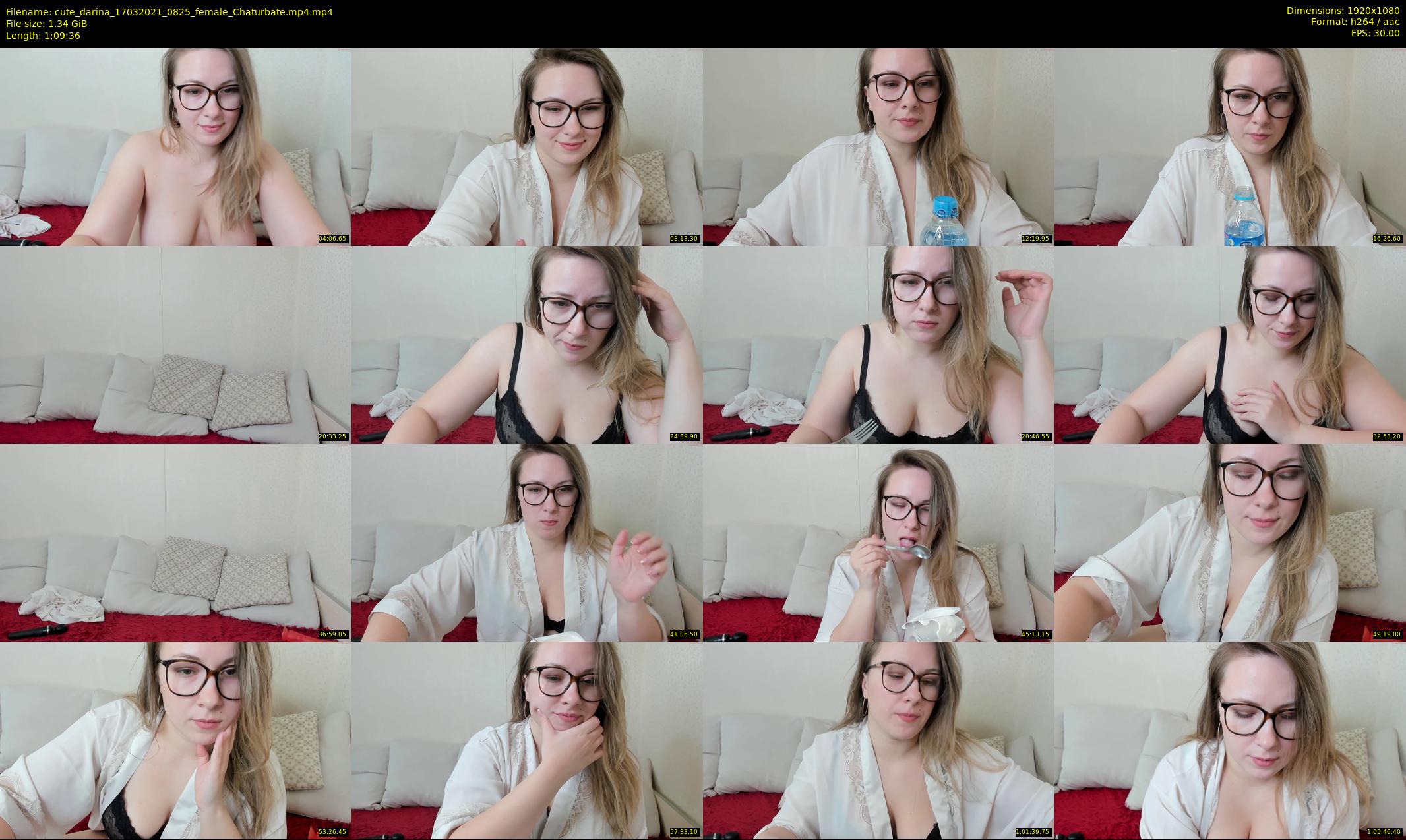 cute_darina — 70 minute Chaturbate female cam show recording, 1080p, Mar 17, 2021