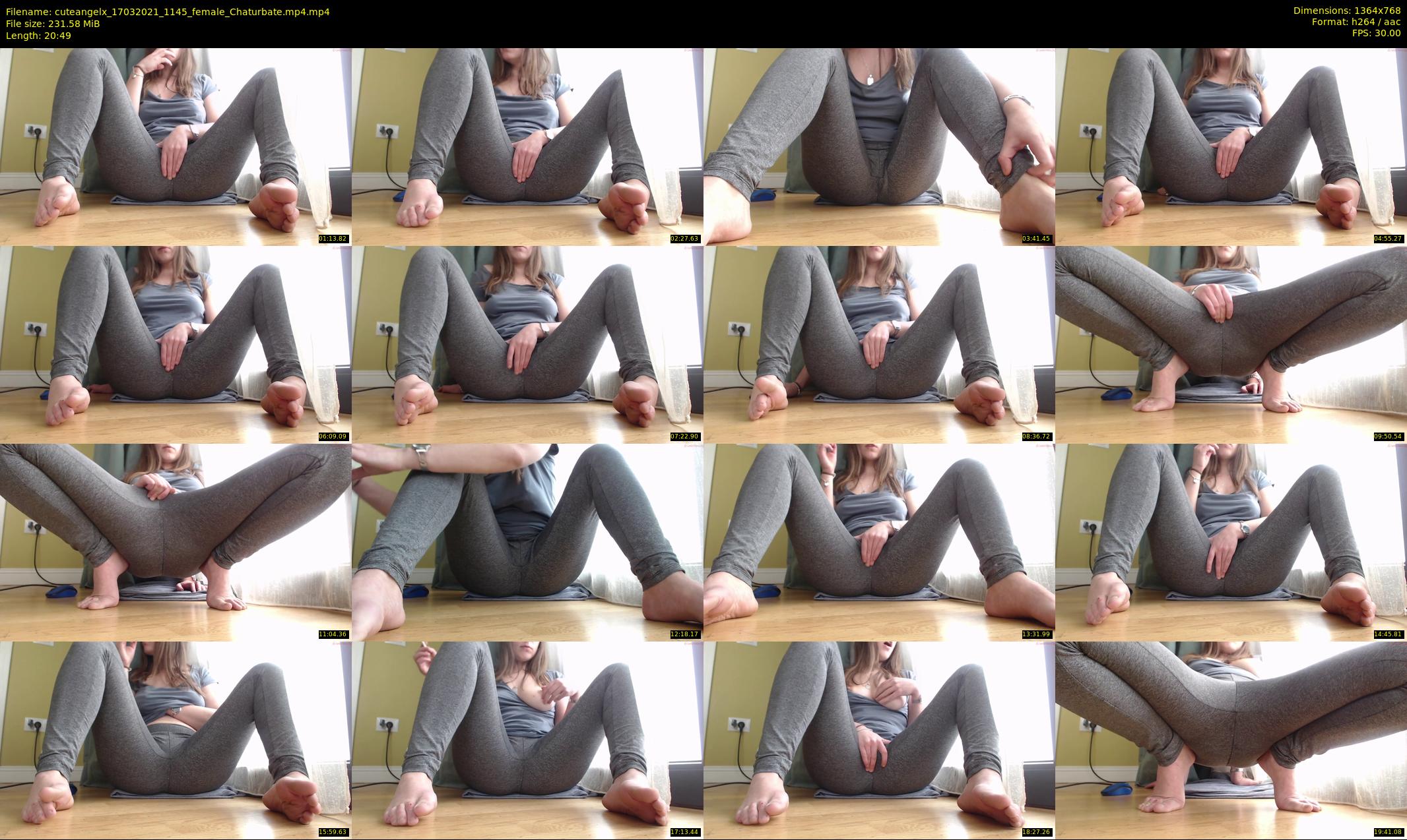 cuteangelx — 21 minute Chaturbate female cam show recording, 720p, Mar 17, 2021