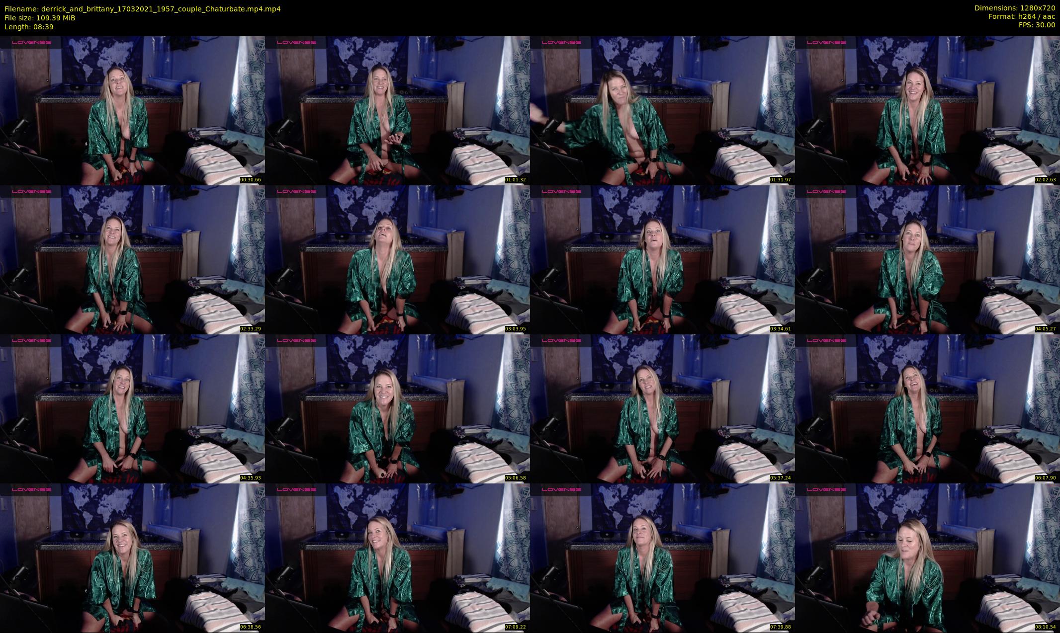 derrick_and_brittany — 9 minute Chaturbate couple cam show recording, 720p, Mar 17, 2021