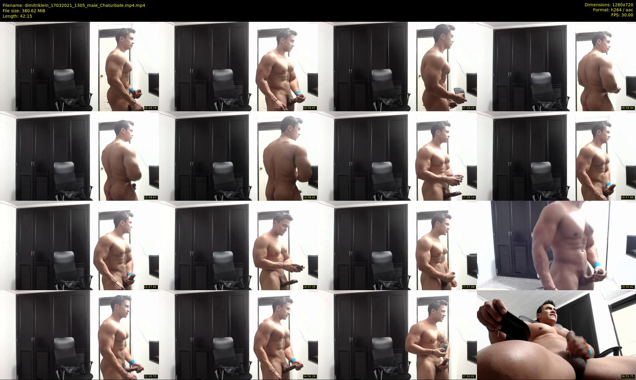 dimitriklein — 43 minute Chaturbate male cam show recording, 720p, Mar 17, 2021