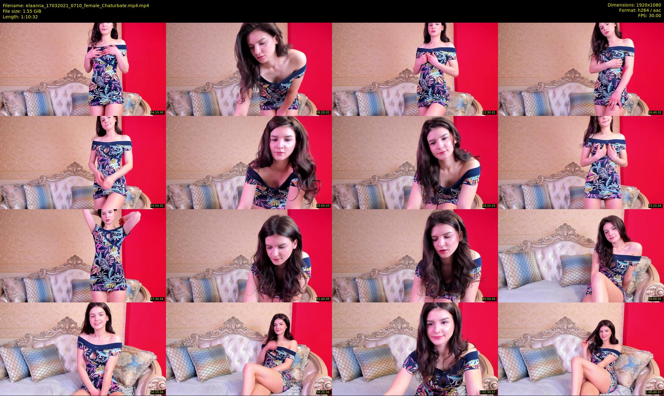 elaanna — 71 minute Chaturbate female cam show recording, 1080p, Mar 17, 2021