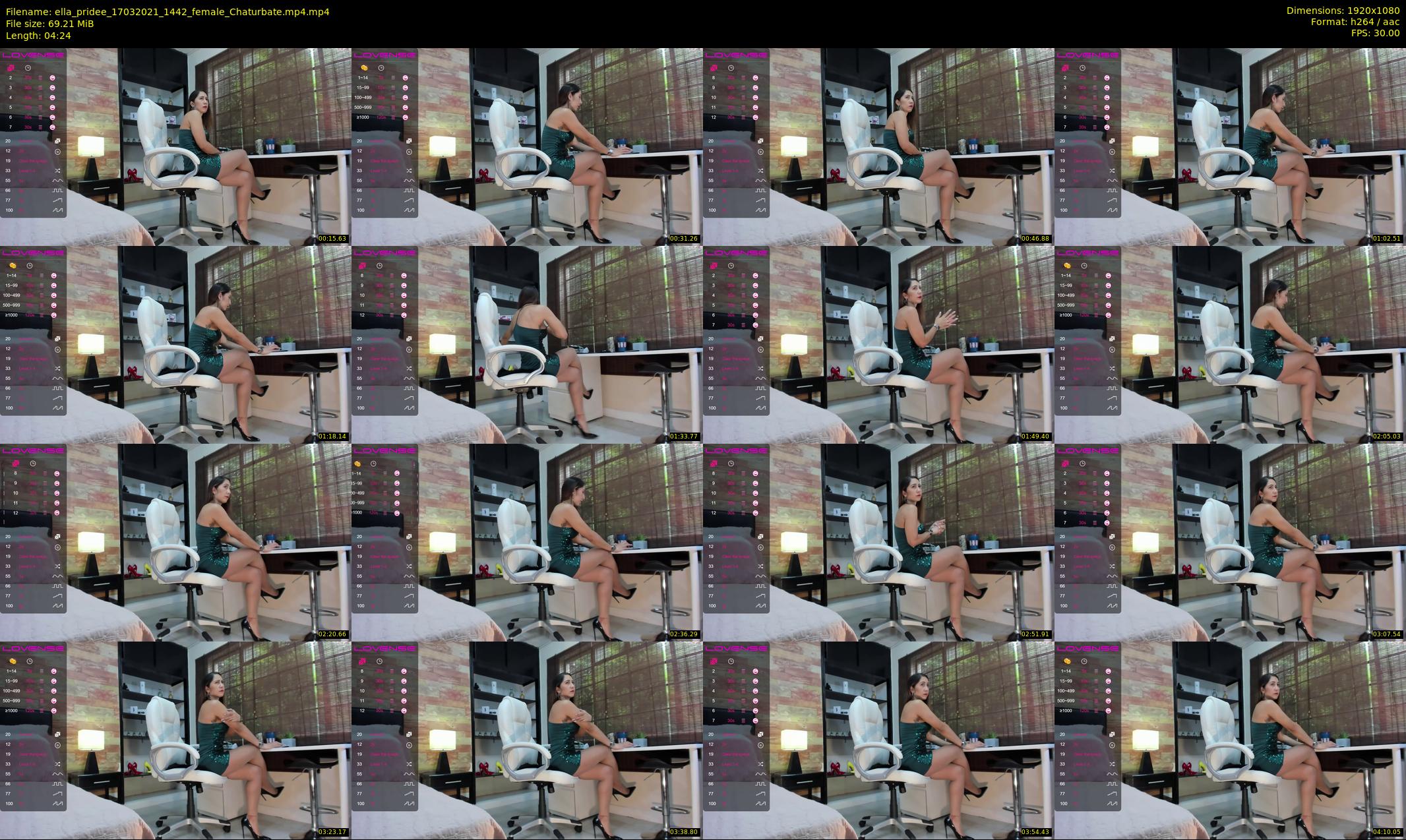 ella_pridee — 5 minute Chaturbate female cam show recording, 1080p, Mar 17, 2021
