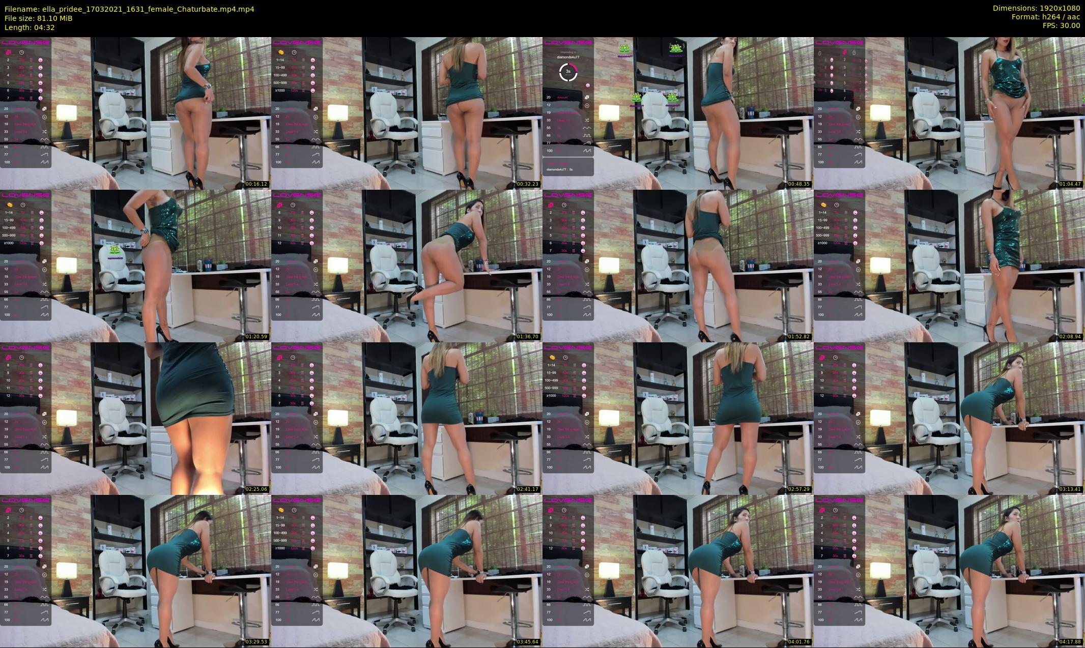 ella_pridee — 5 minute Chaturbate female cam show recording, 1080p, Mar 17, 2021