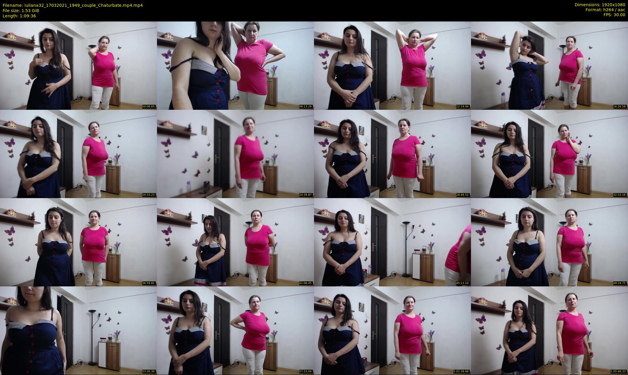 iuliana32 — 70 minute Chaturbate couple cam show recording, 1080p, Mar 17, 2021