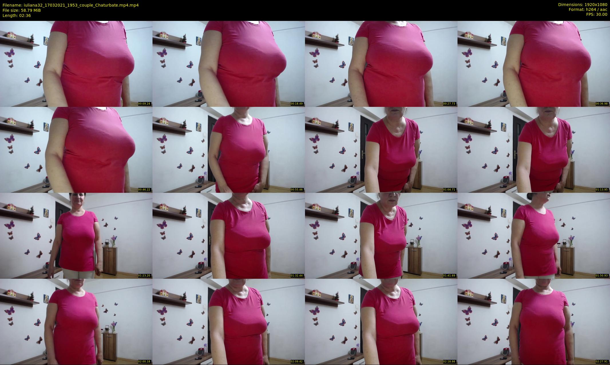 iuliana32 — 3 minute Chaturbate couple cam show recording, 1080p, Mar 17, 2021