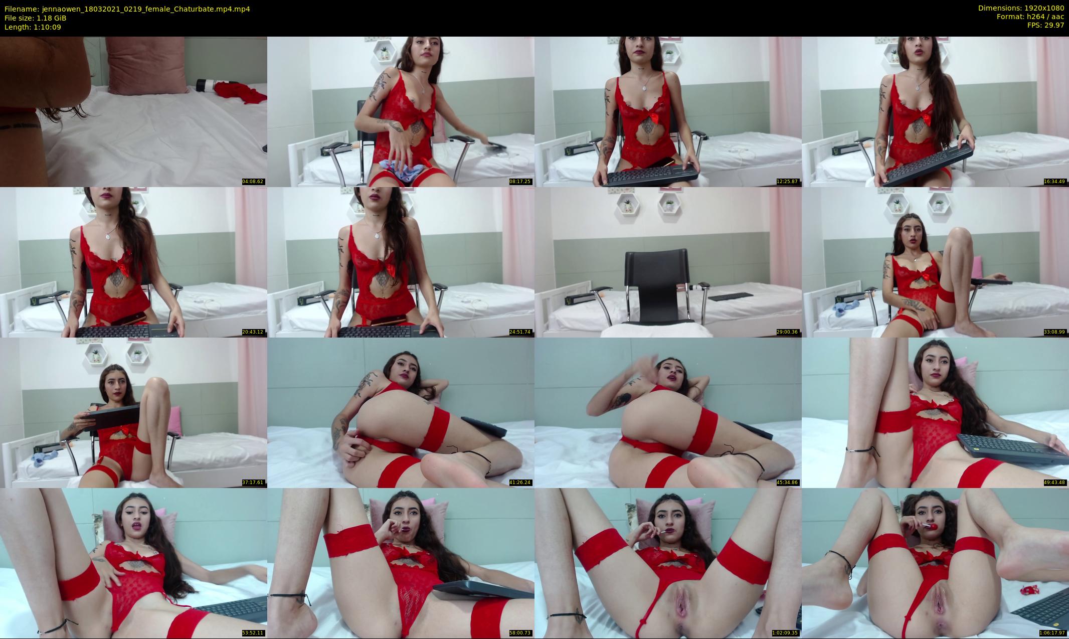 jennaowen — 71 minute Chaturbate female cam show recording, 1080p, Mar 18, 2021