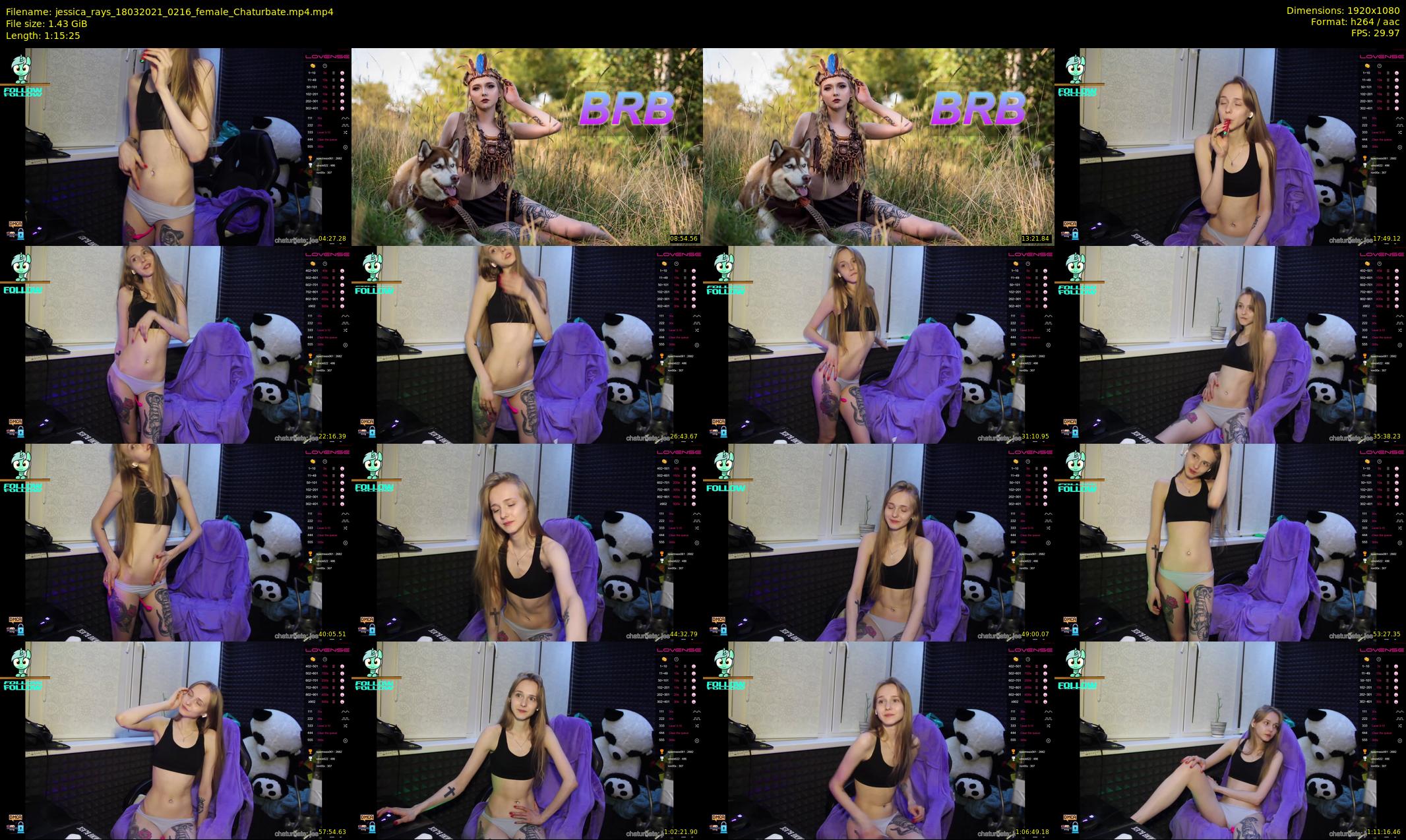 jessica_rays — 76 minute Chaturbate couple cam show recording, 1080p, Mar 18, 2021