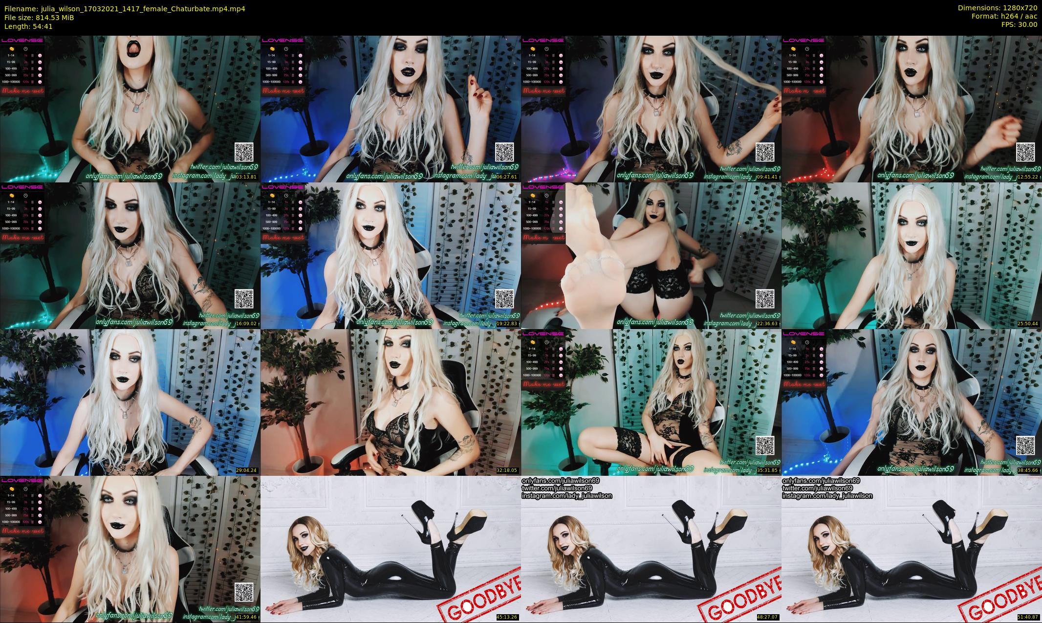 julia_wilson — 55 minute Chaturbate female cam show recording, 720p, Mar 17, 2021