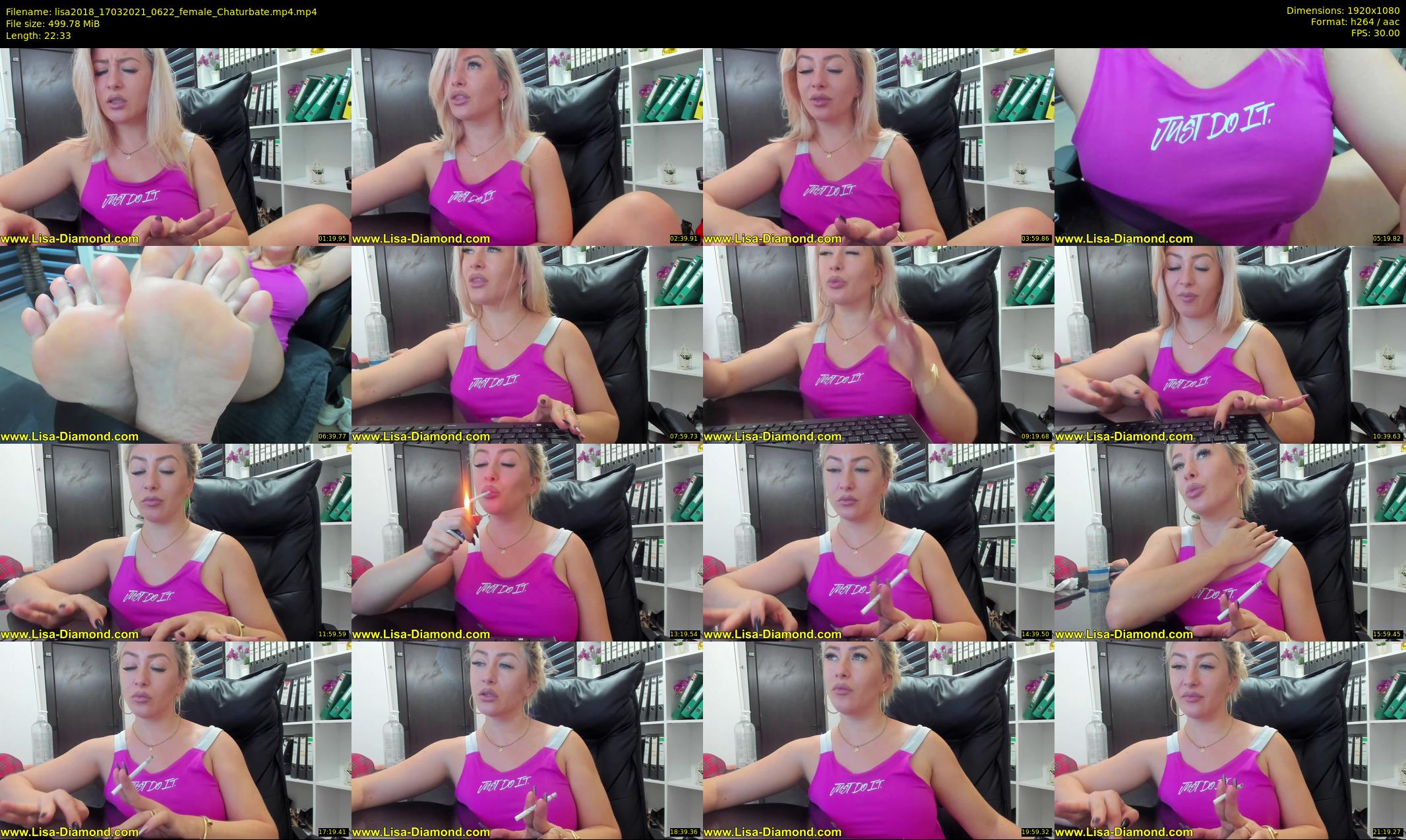 lisa2018 — 23 minute Chaturbate female cam show recording, 1080p, Mar 17, 2021