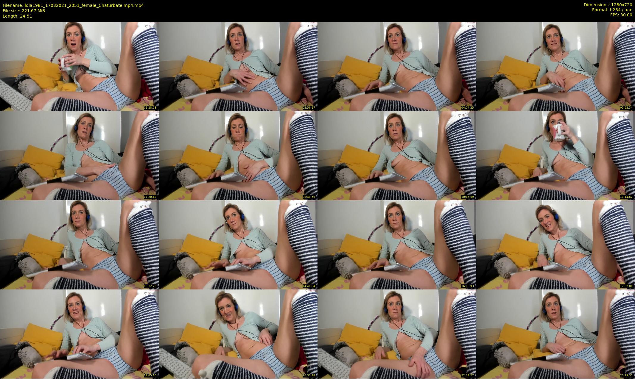 lola1981 — 25 minute Chaturbate female cam show recording, 720p, Mar 17, 2021