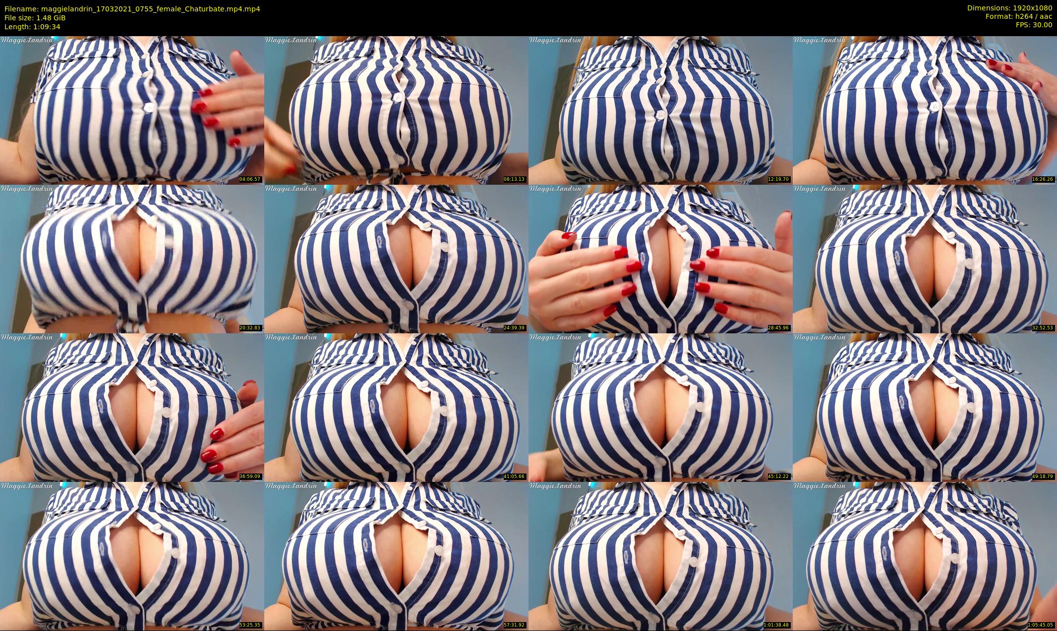 maggielandrin — 70 minute Chaturbate female cam show recording, 1080p, Mar 17, 2021