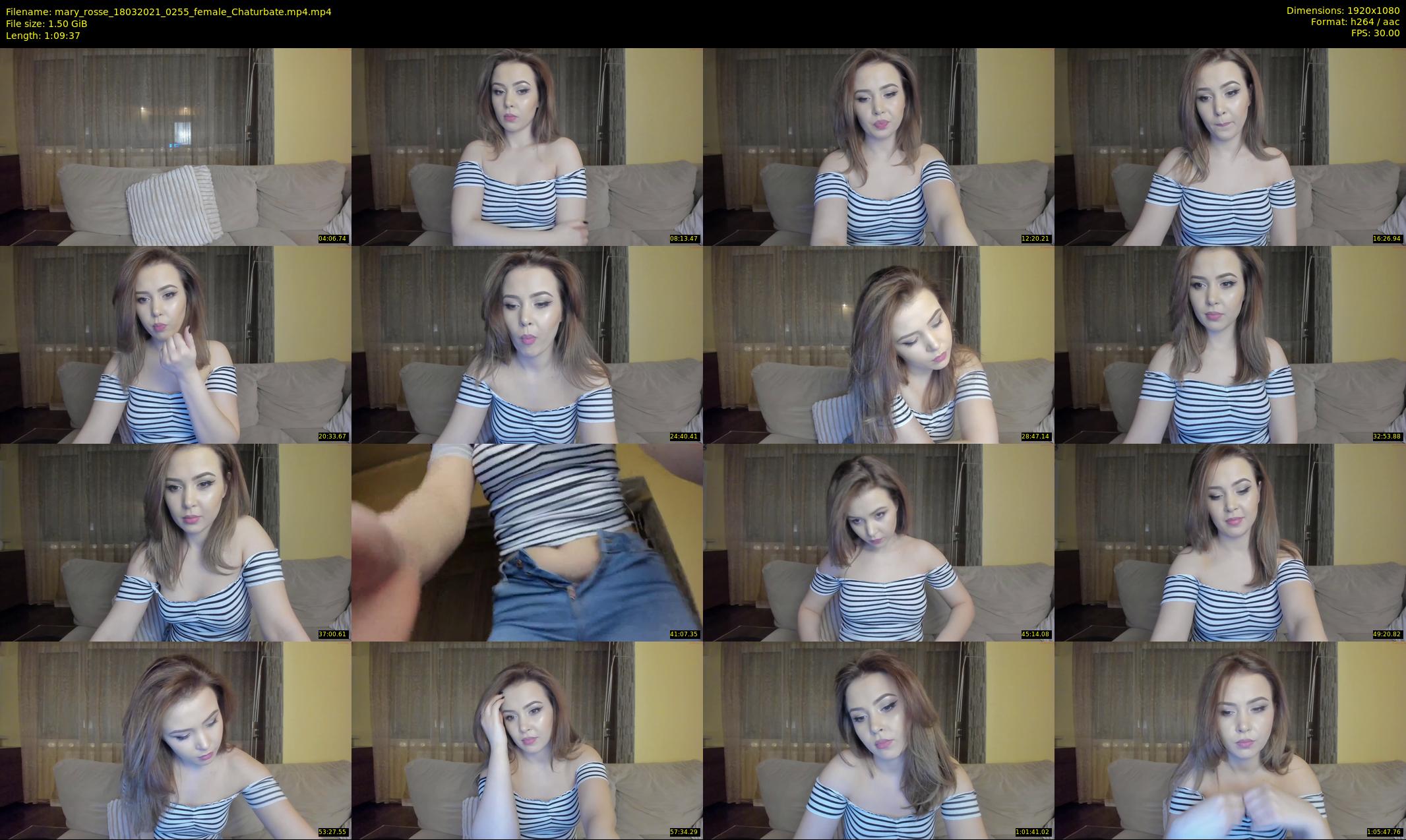 mary_rosse — 70 minute Chaturbate couple cam show recording, 1080p, Mar 18, 2021