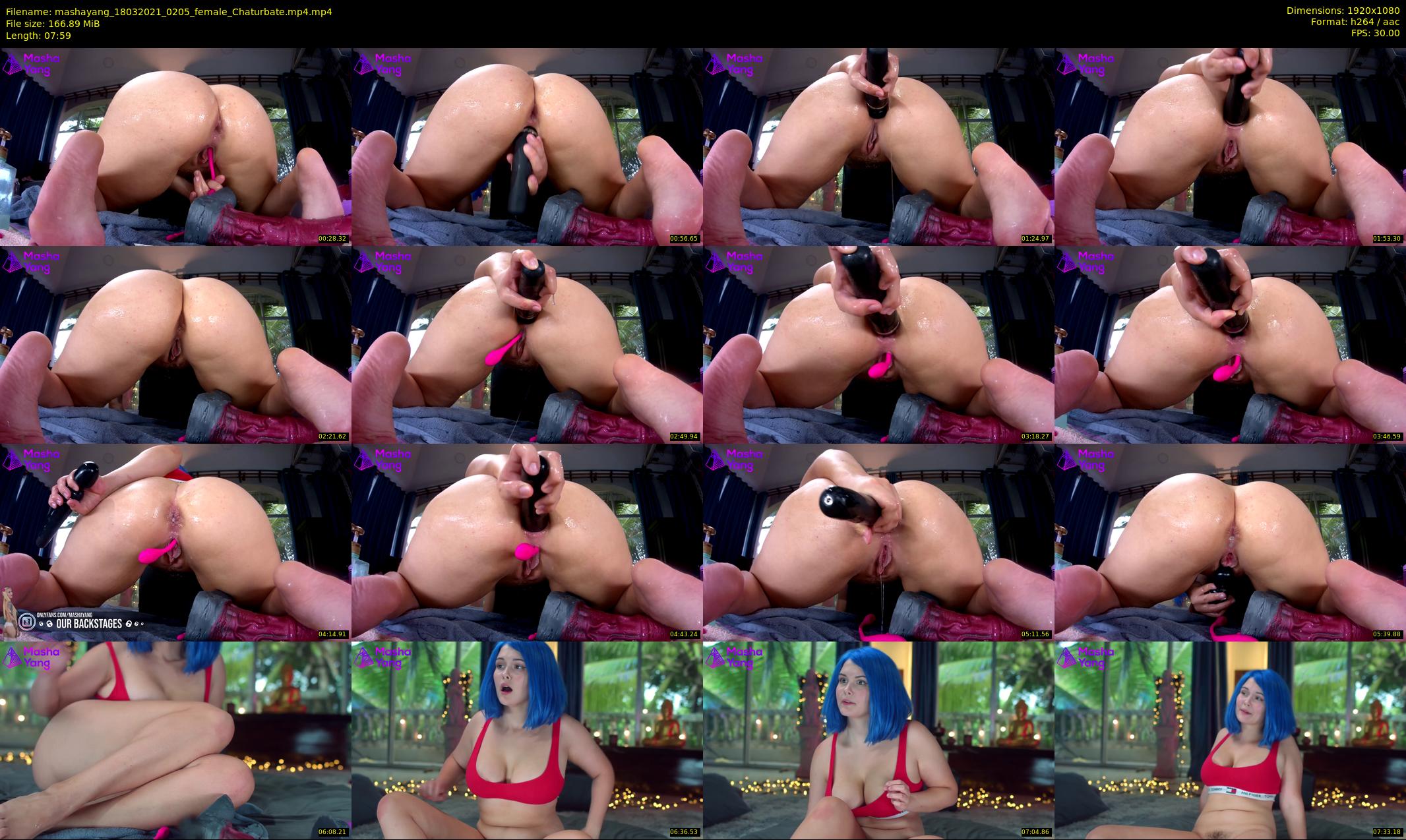 mashayang — 8 minute Chaturbate female cam show recording, 1080p, Mar 18, 2021