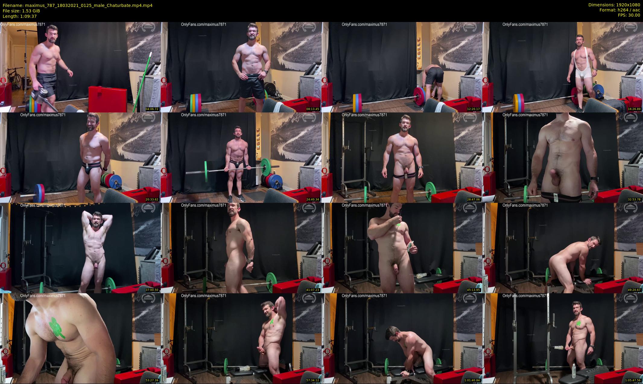 maximus_787 — 70 minute Chaturbate male cam show recording, 1080p, Mar 18, 2021
