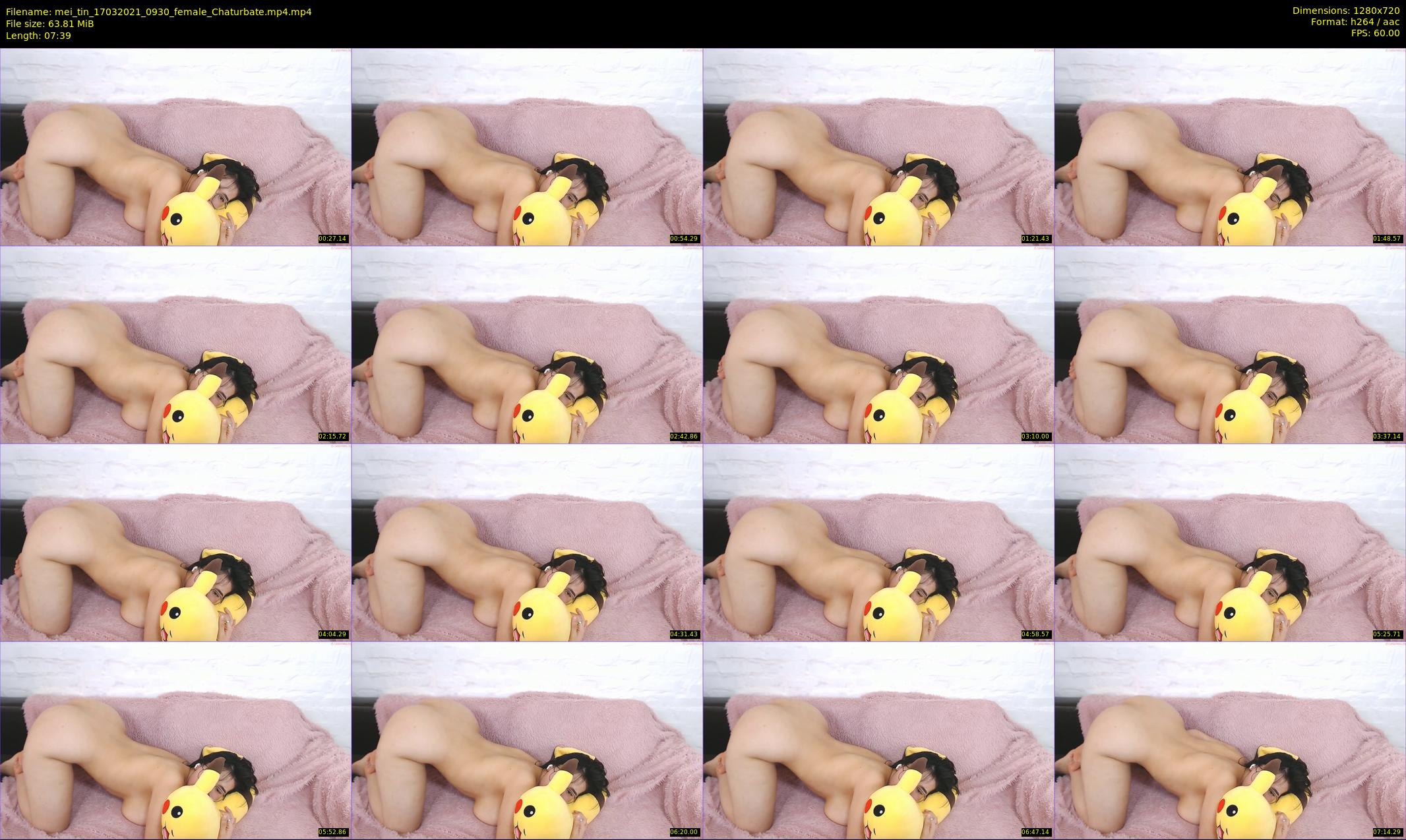 mei_tin — 8 minute Chaturbate female cam show recording, 720p, Mar 17, 2021