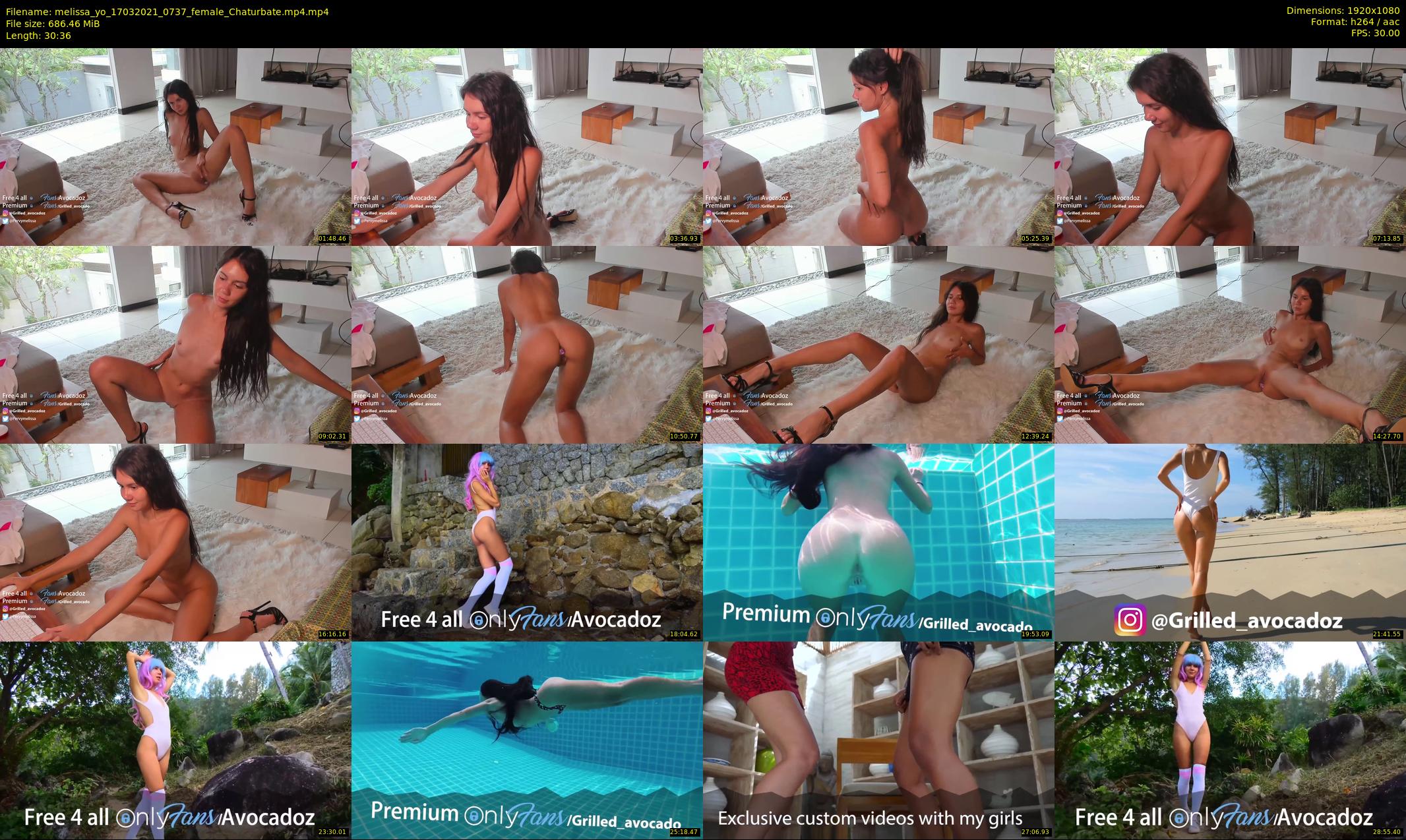melissa_yo — 31 minute Chaturbate female cam show recording, 1080p, Mar 17, 2021
