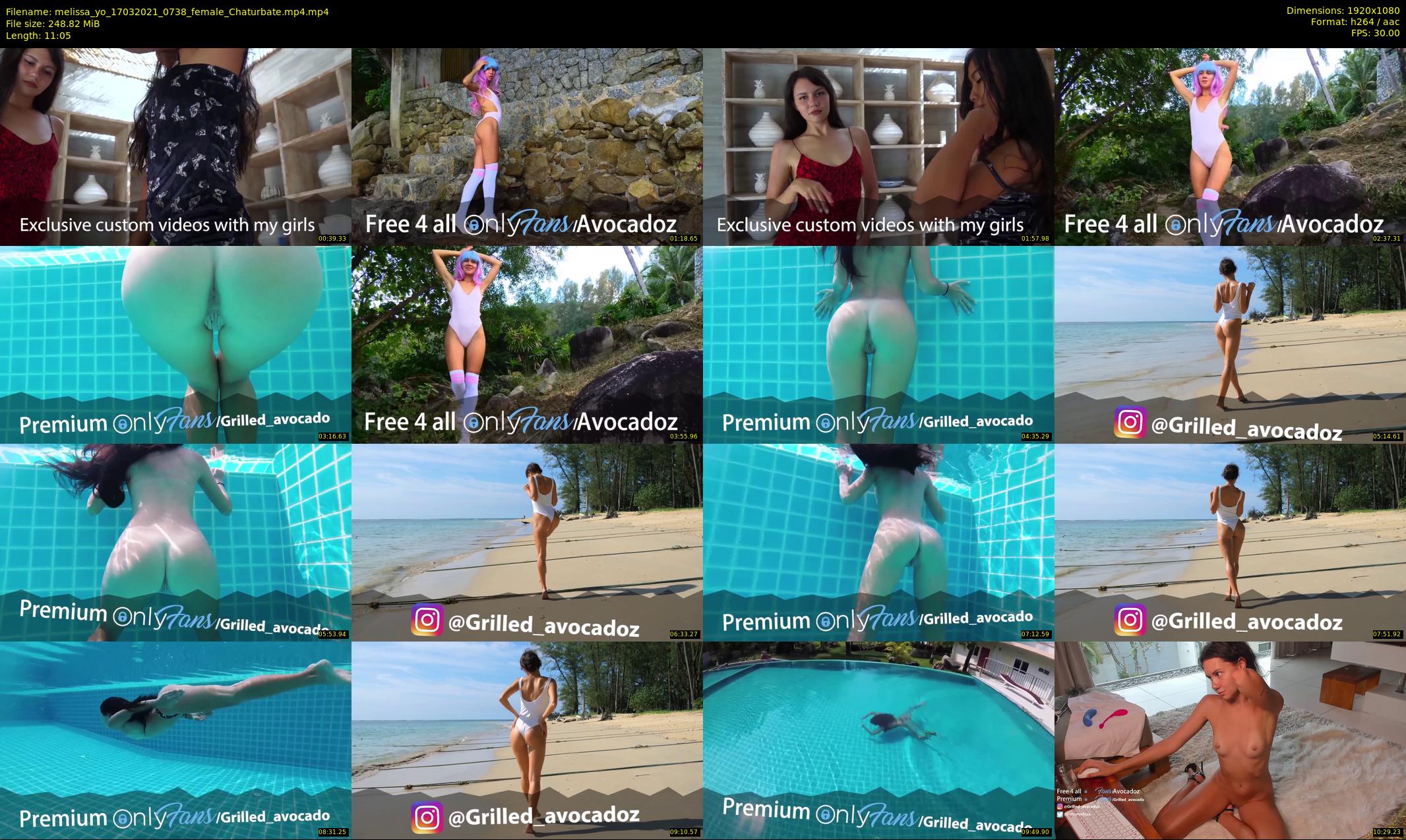 melissa_yo — 12 minute Chaturbate female cam show recording, 1080p, Mar 17, 2021