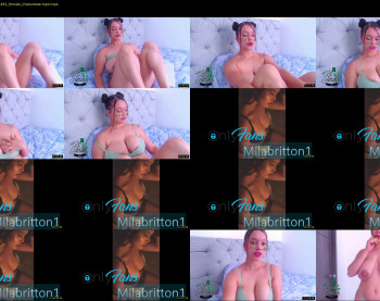 milabritton1 — 88 minute Chaturbate female cam show recording, 720p, Mar 17, 2021