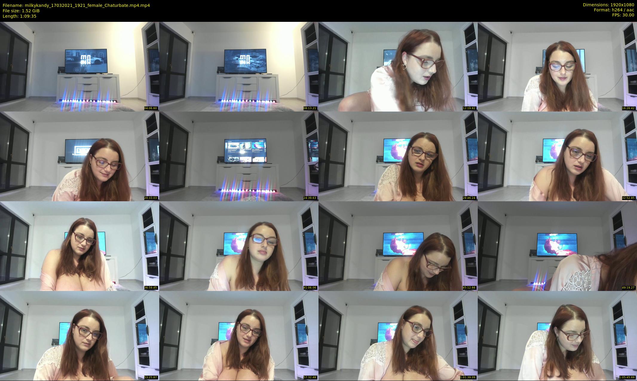 milkykandy — 70 minute Chaturbate female cam show recording, 1080p, Mar 17, 2021