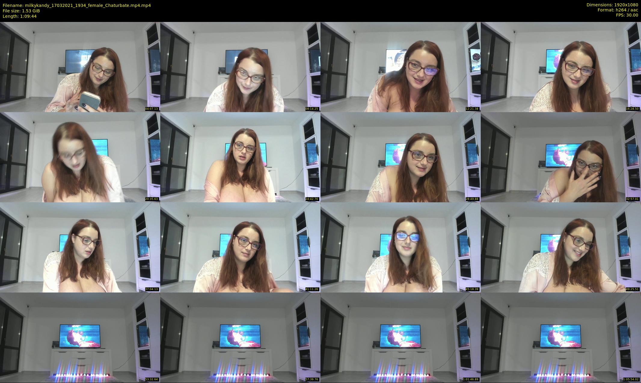 milkykandy — 70 minute Chaturbate female cam show recording, 1080p, Mar 17, 2021