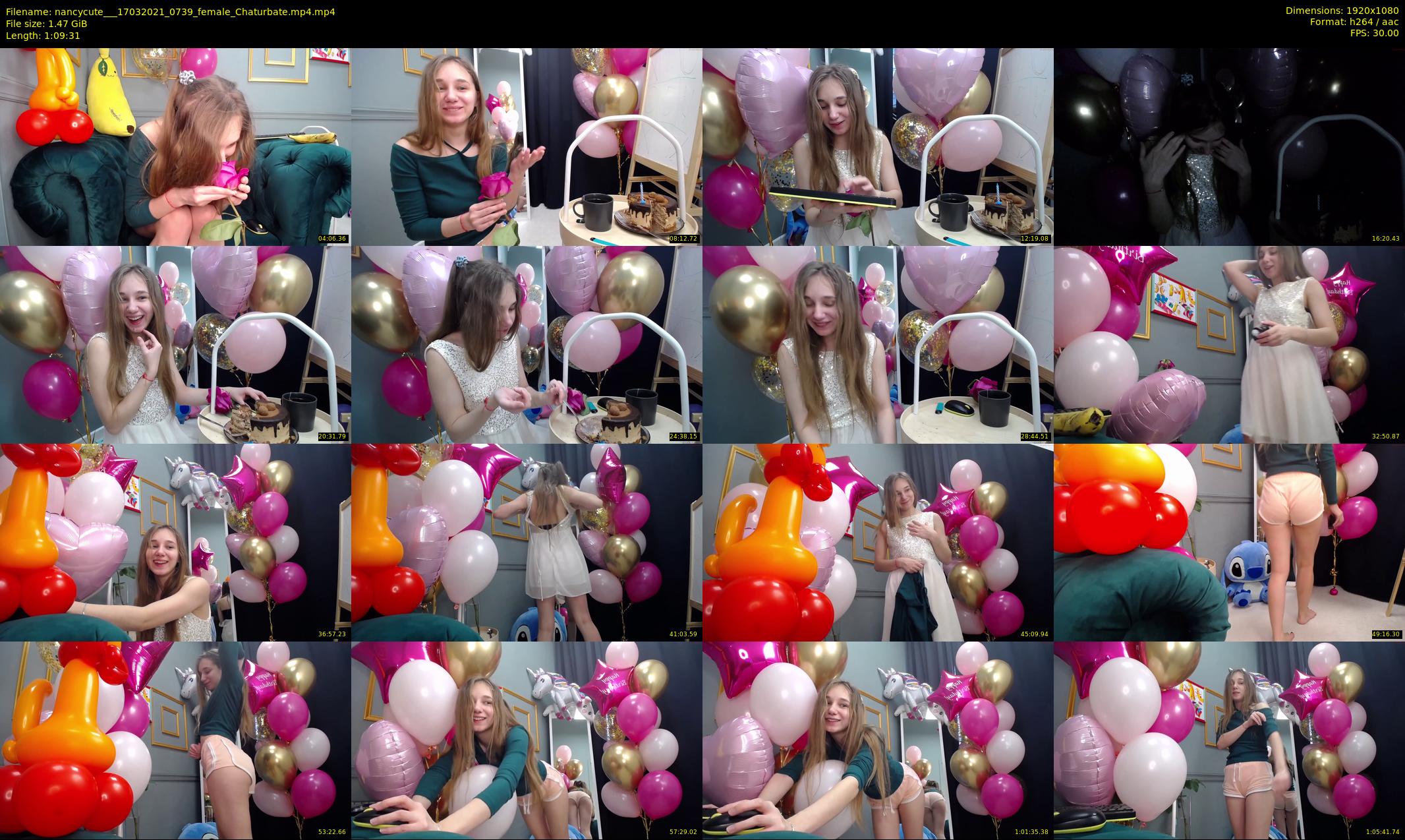 nancycute__ — 70 minute Chaturbate female cam show recording, 1080p, Mar 17, 2021