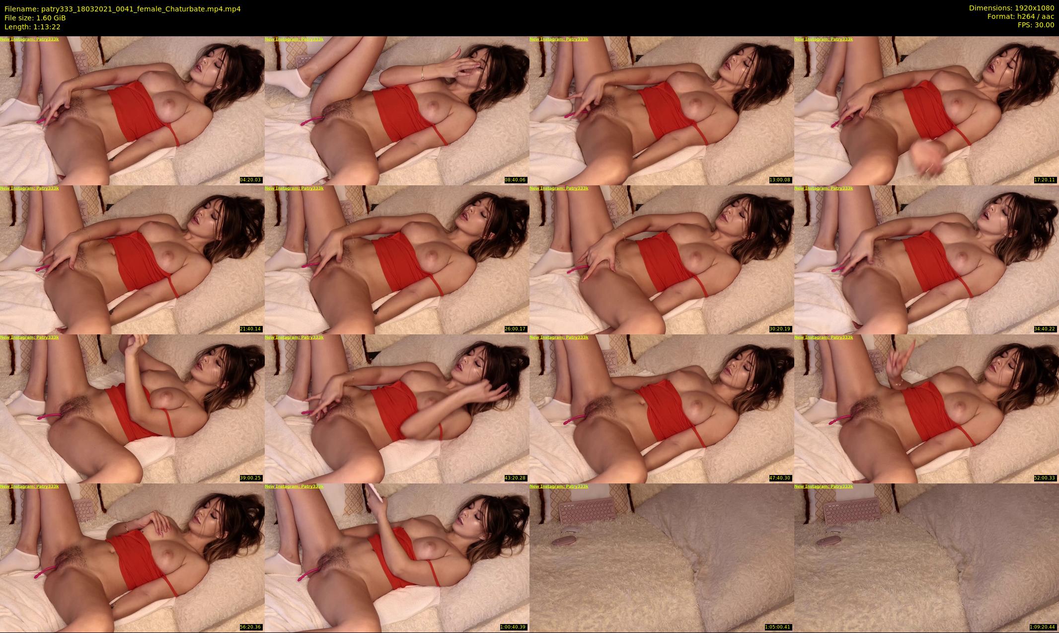 patry333 — 74 minute Chaturbate female cam show recording, 1080p, Mar 18, 2021