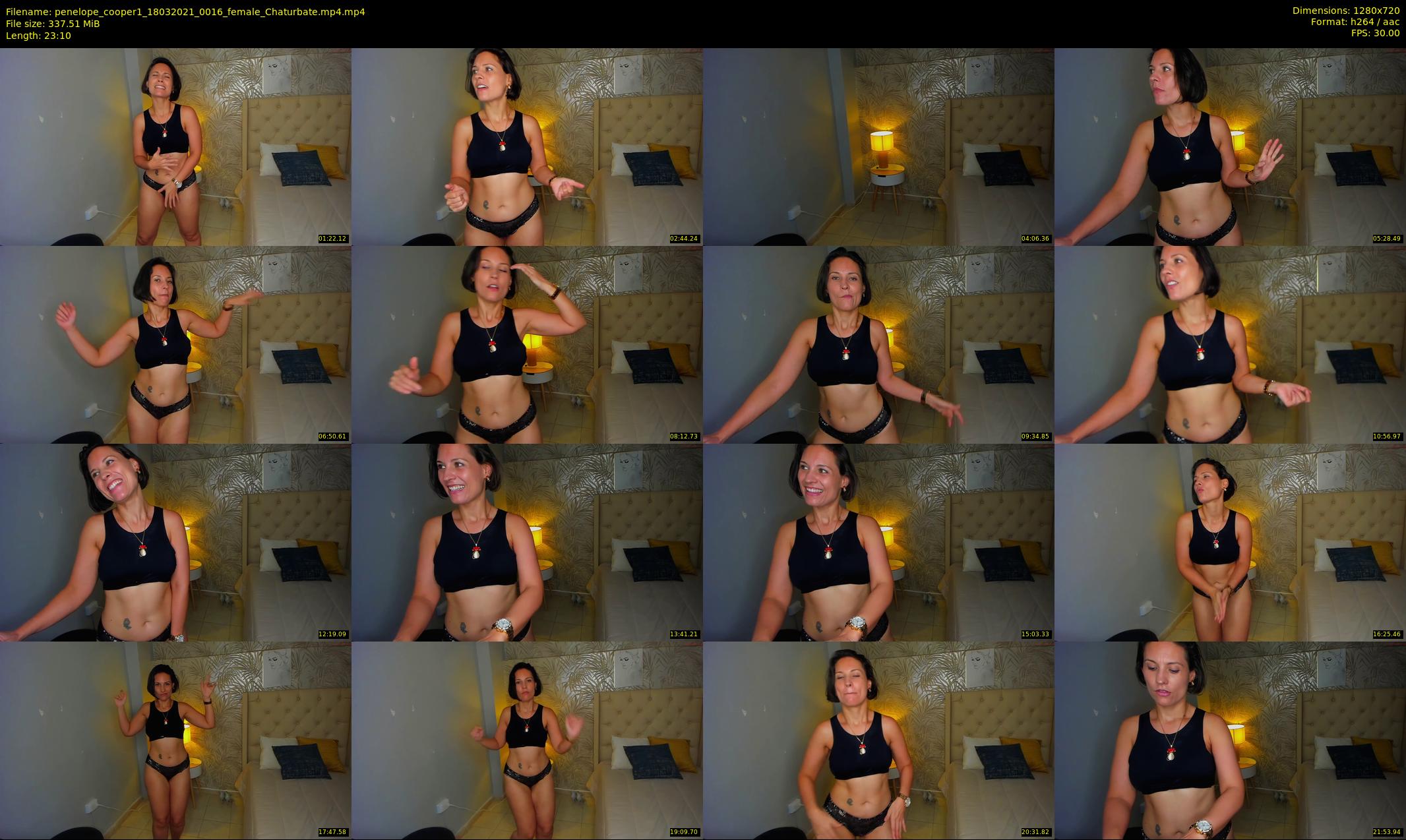 penelope_cooper1 — 24 minute Chaturbate female cam show recording, 720p, Mar 18, 2021