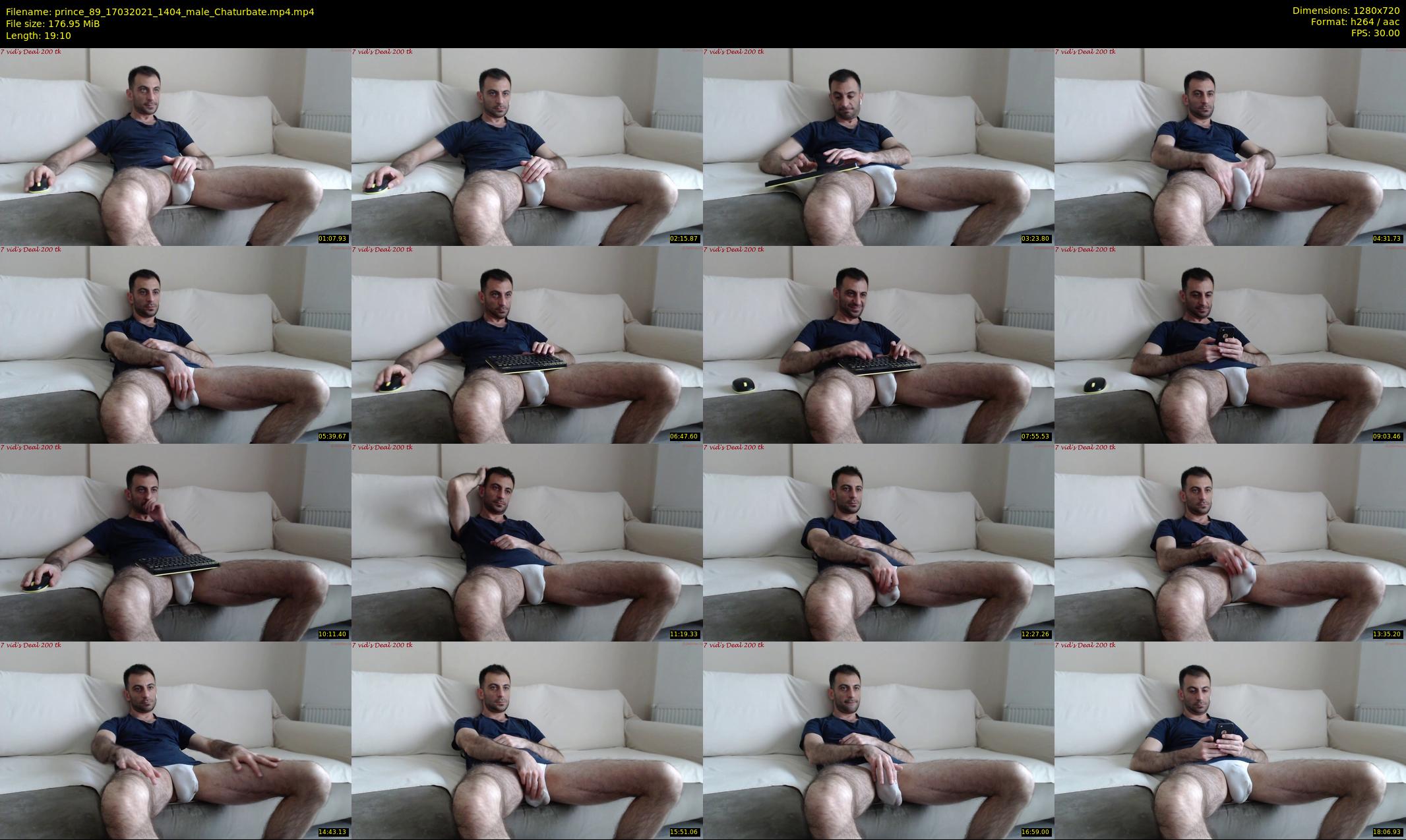 prince_89 — 20 minute Chaturbate male cam show recording, 720p, Mar 17, 2021