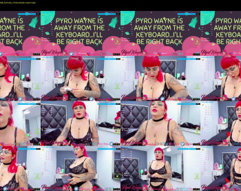 pyrowayne — 59 minute Chaturbate female cam show recording, 720p, Mar 18, 2021